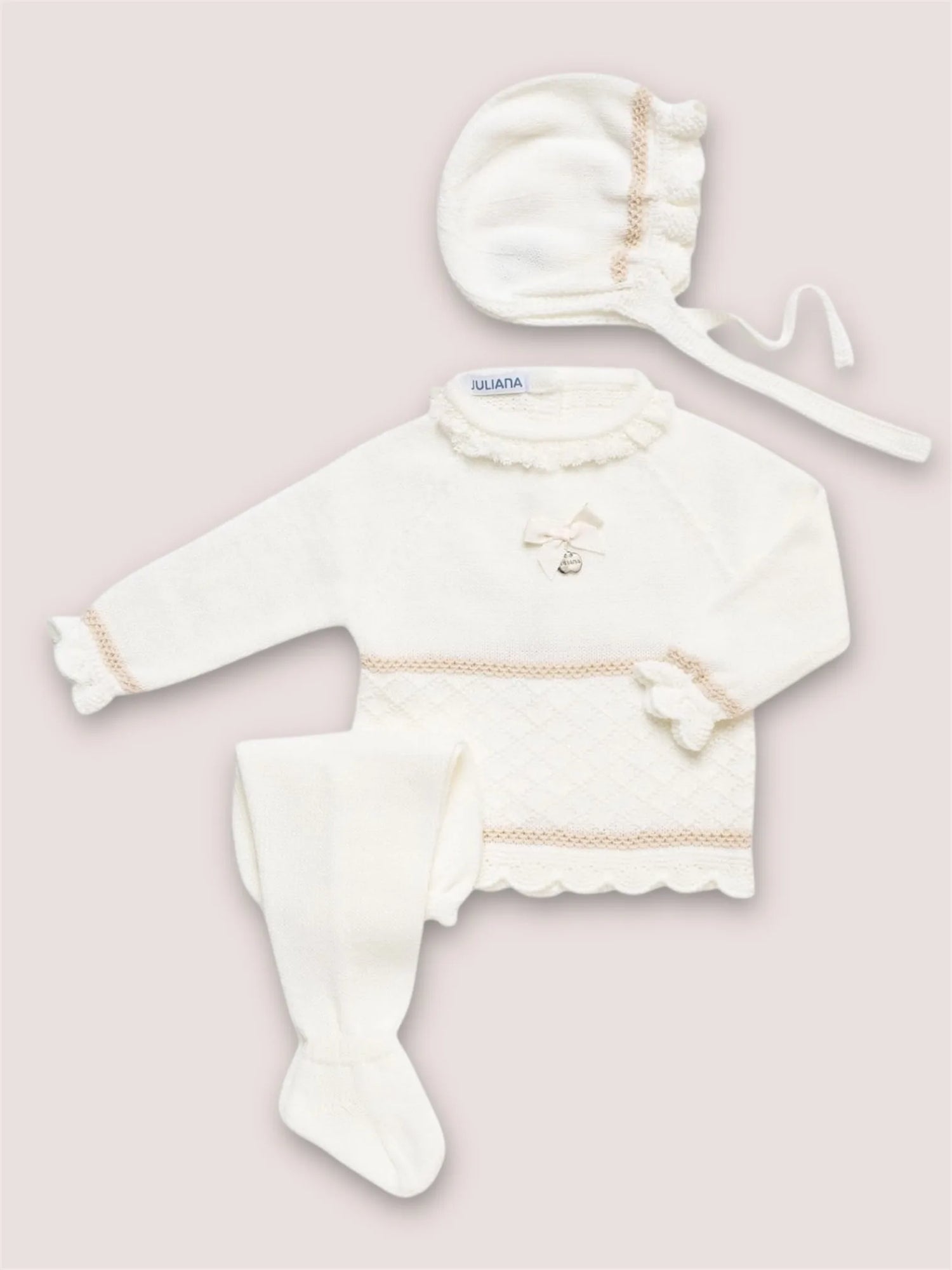 Conjunto tres piezas Lienzo Crudo | Juliana