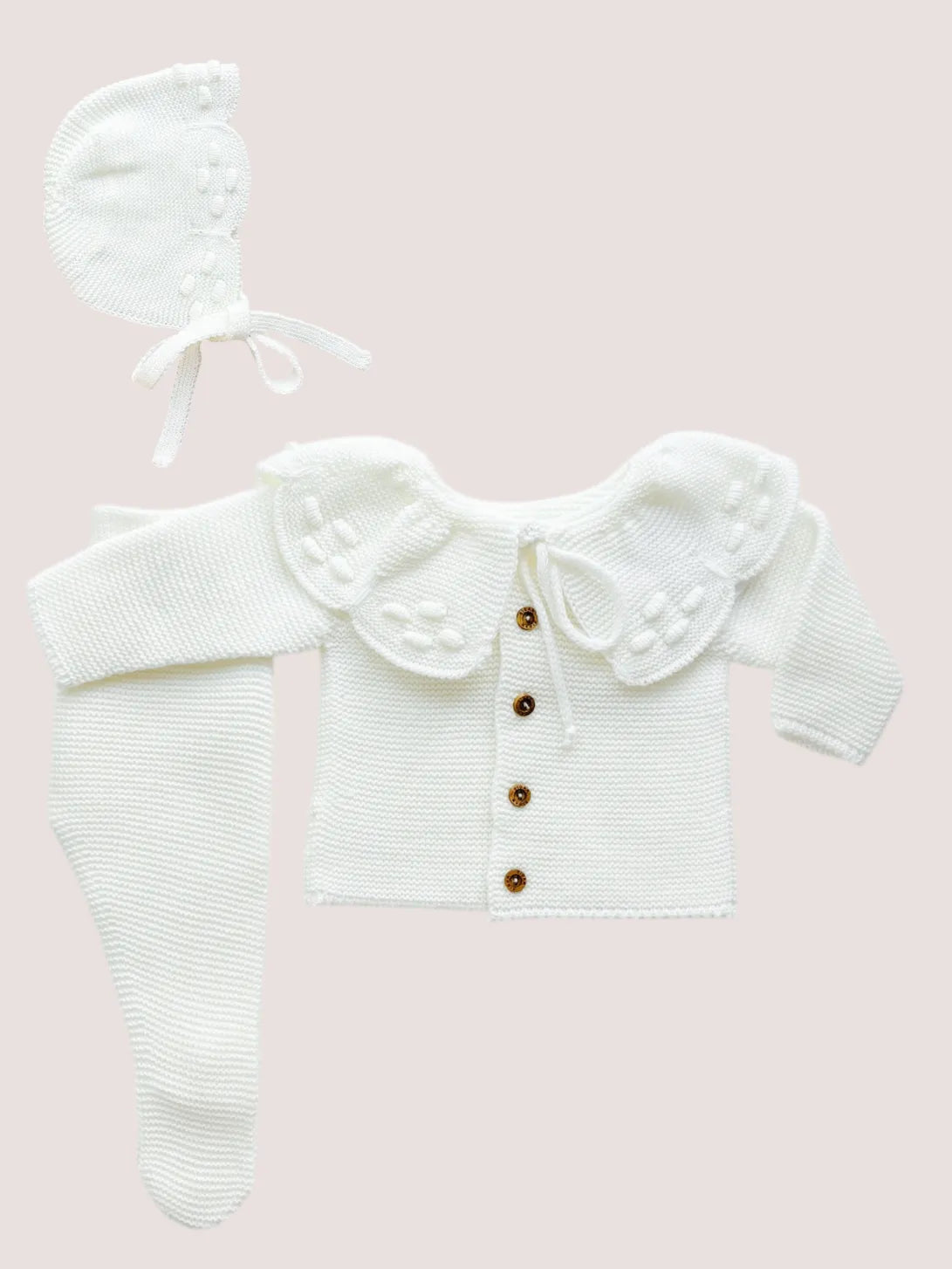 Conjunto Floréa tres piezas Crudo  | Sigar