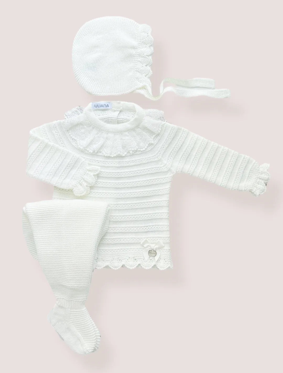 Conjunto tres piezas Dulzura Crudo | Juliana