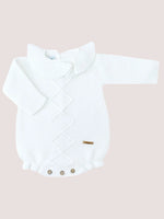 Pelele de lana Nieve | Punto Solita