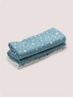 Muselinas Estampadas Verde agua | Cotton Baby | Pack 3