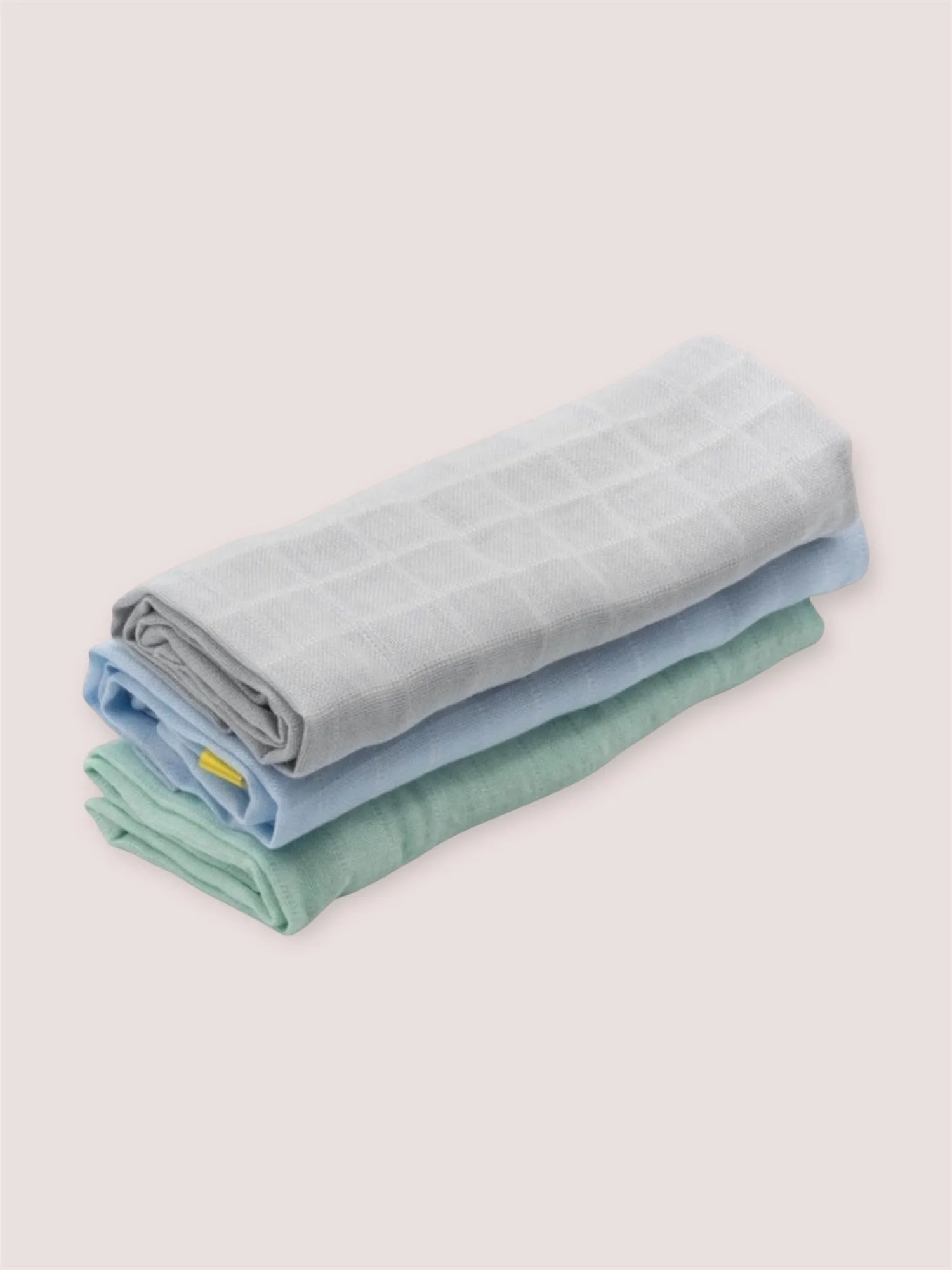 Muselina Lisa Verde | Cotton Baby | Pack 3