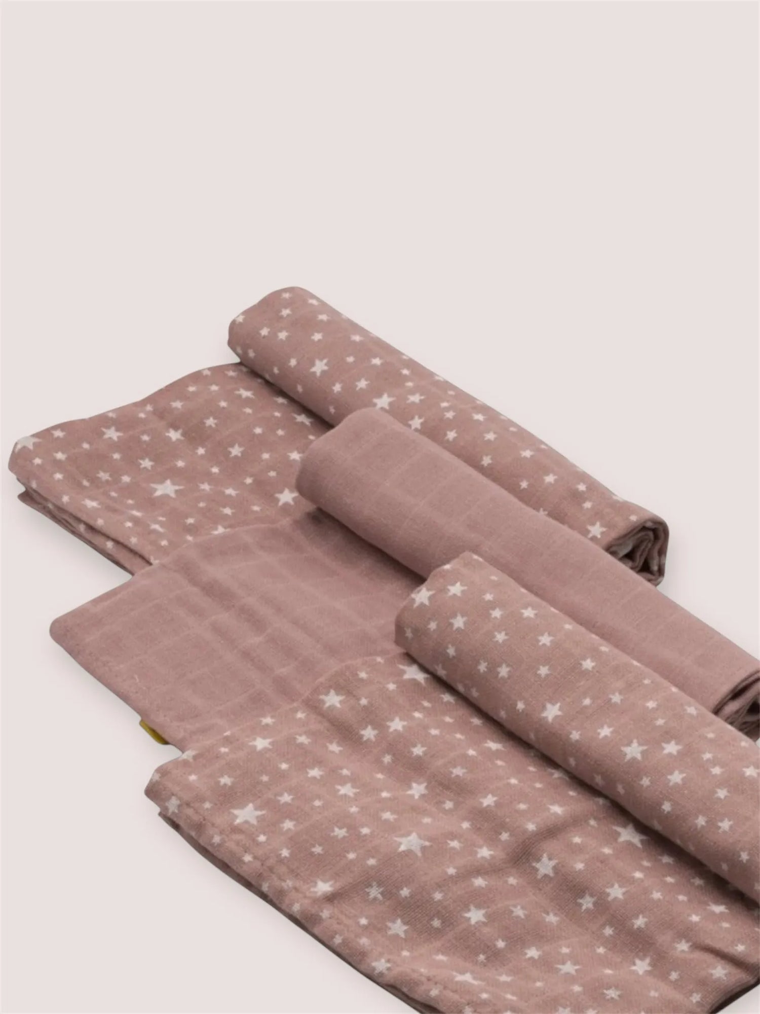 Muselinas Estampadas Rosa | Cotton Baby | Pack 3