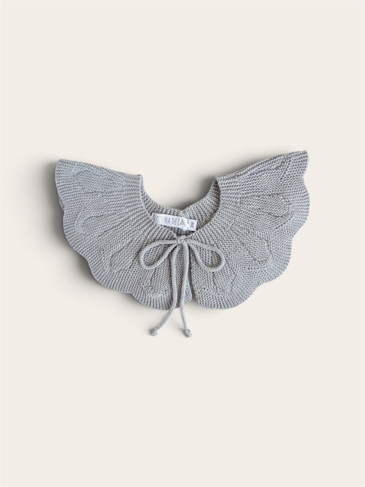 Cuello Tricot Gris | Paloma de la O