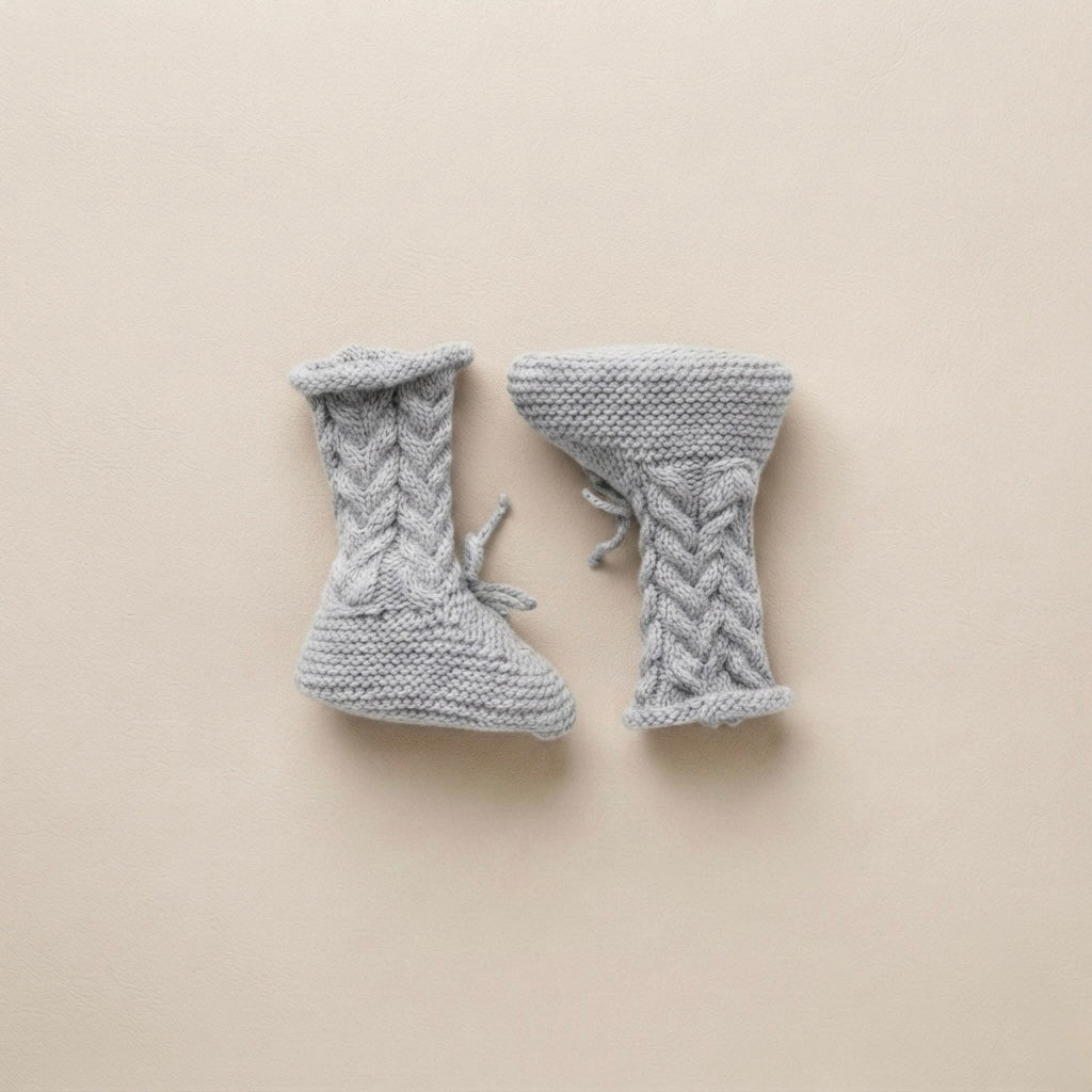 Patuco Trenzado Gris | POPYS