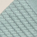 Toquilla Lana Trenzas Verde Menta | Juliana
