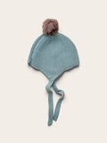Gorro Pompón Menta Suave | PUNTO SOLITA