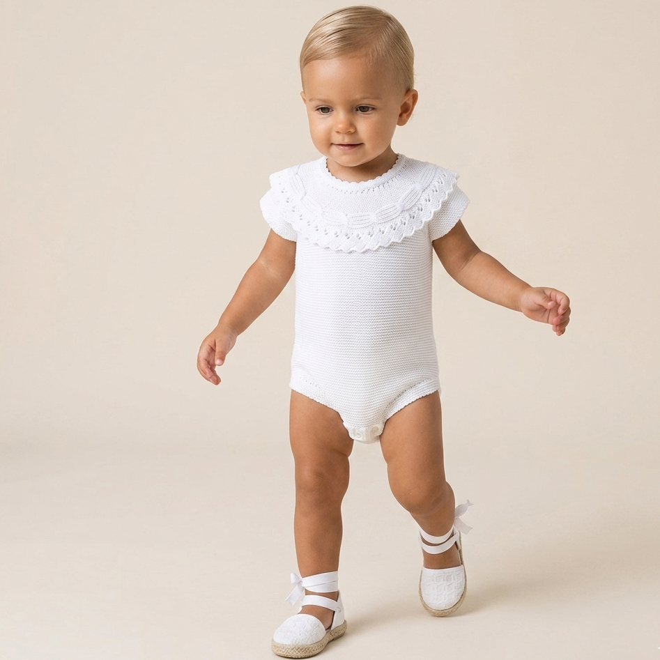 Pelele Mini Chic Blanco | SIGAR