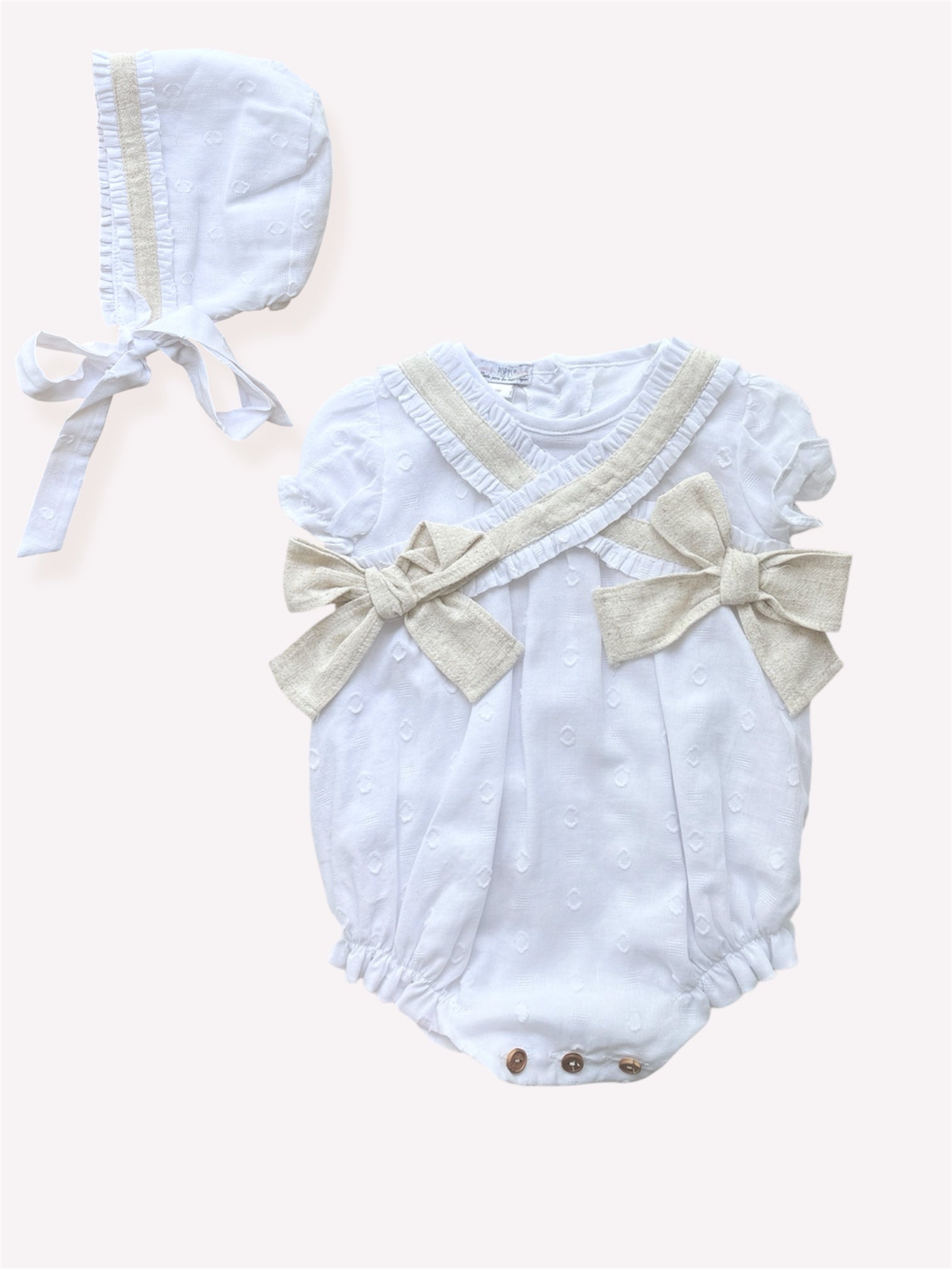 Pelele Alma Blanca | Confecciones Popys
