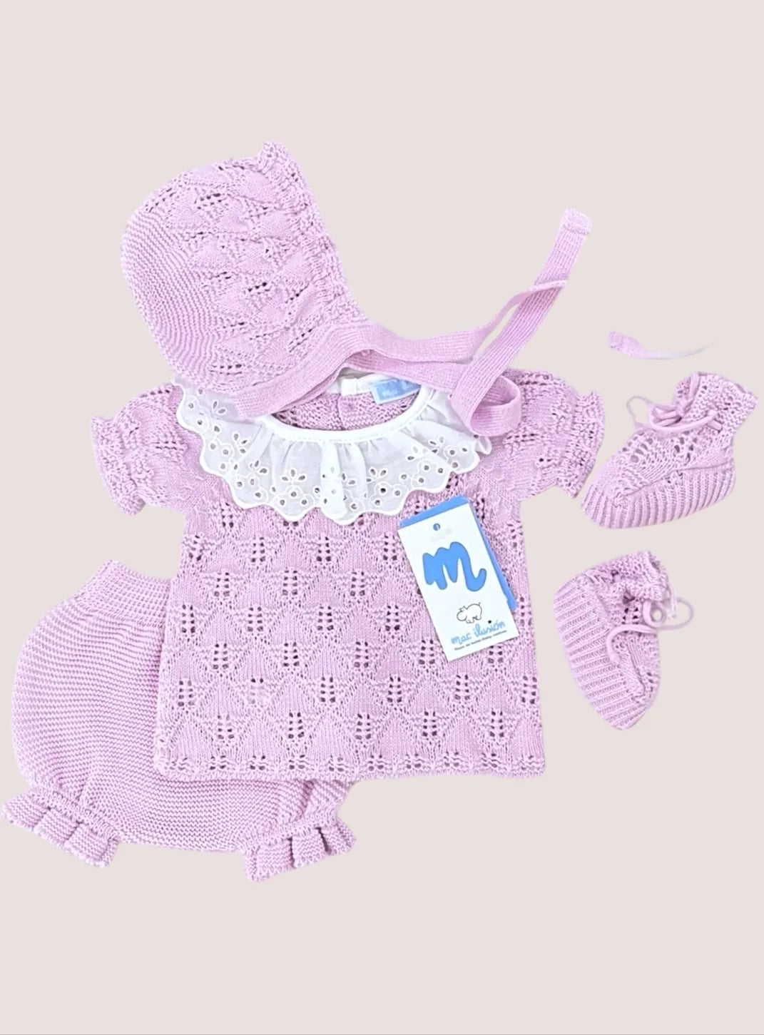 Conjunto de hilo Lavanda 4 piezas Malva | Mac ilusión