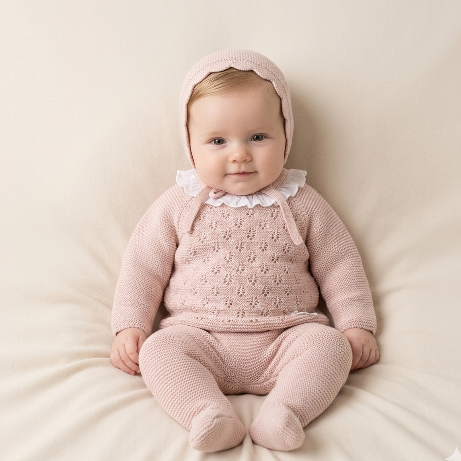 Conjunto 3 Piezas Rosa Palo | Juliana