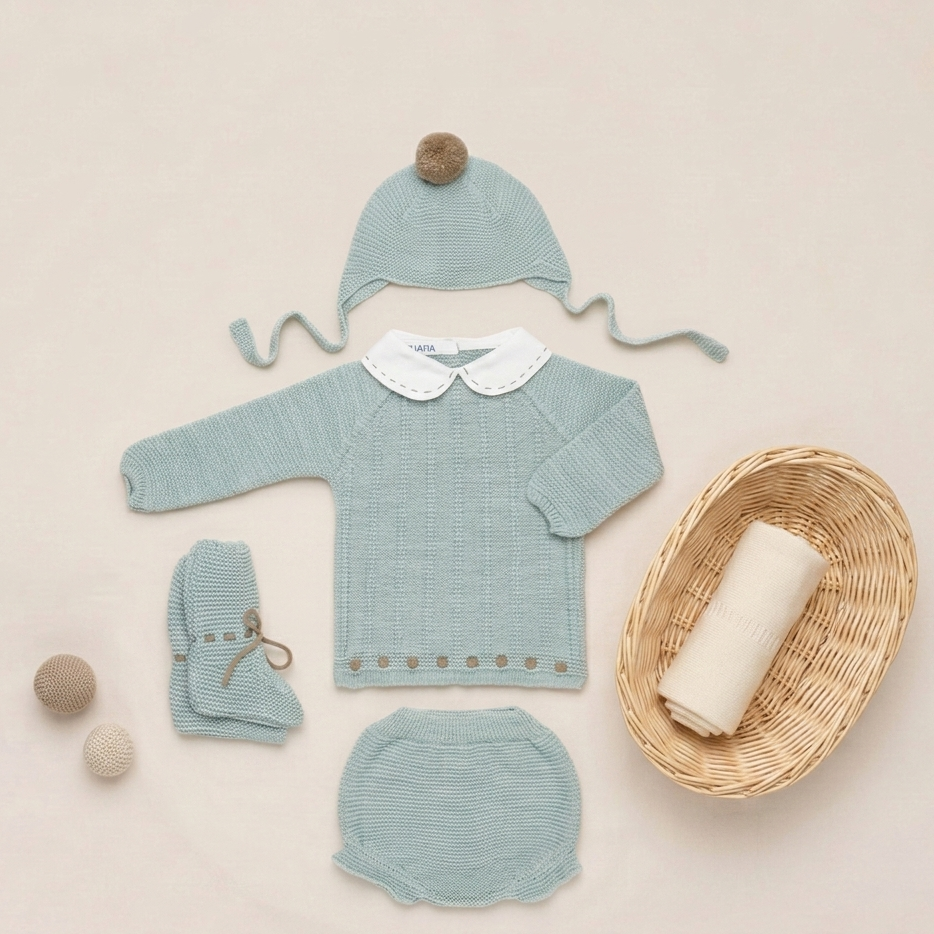 Conjunto 4 piezas Susurro de Menta | Juliana