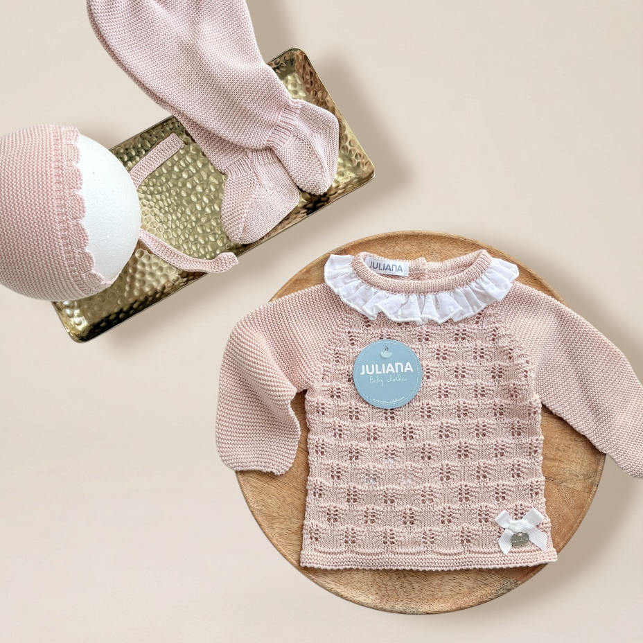 Conjunto 3 Piezas Rosa Palo | Juliana