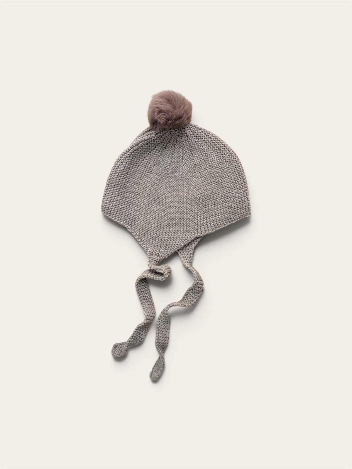 Gorro Pompón Topo  | PUNTO SOLITA