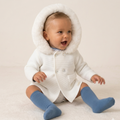Trenca de doble punto Pelito Nieve | Pilar Moya