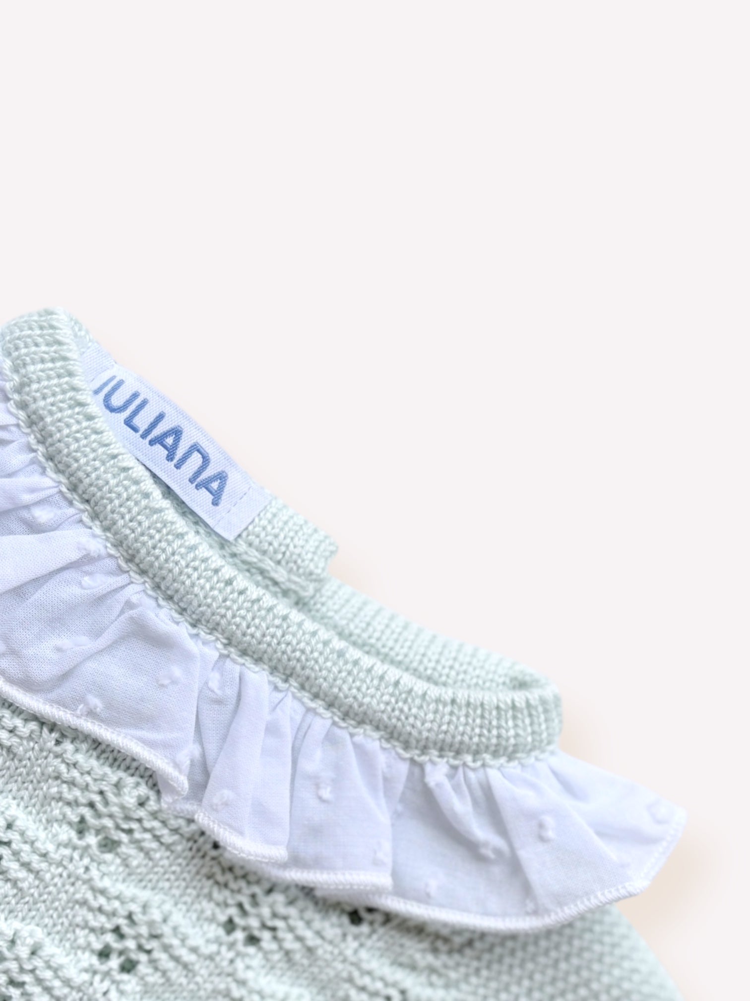 Conjunto Braguita Rombos Verde Mar | Juliana