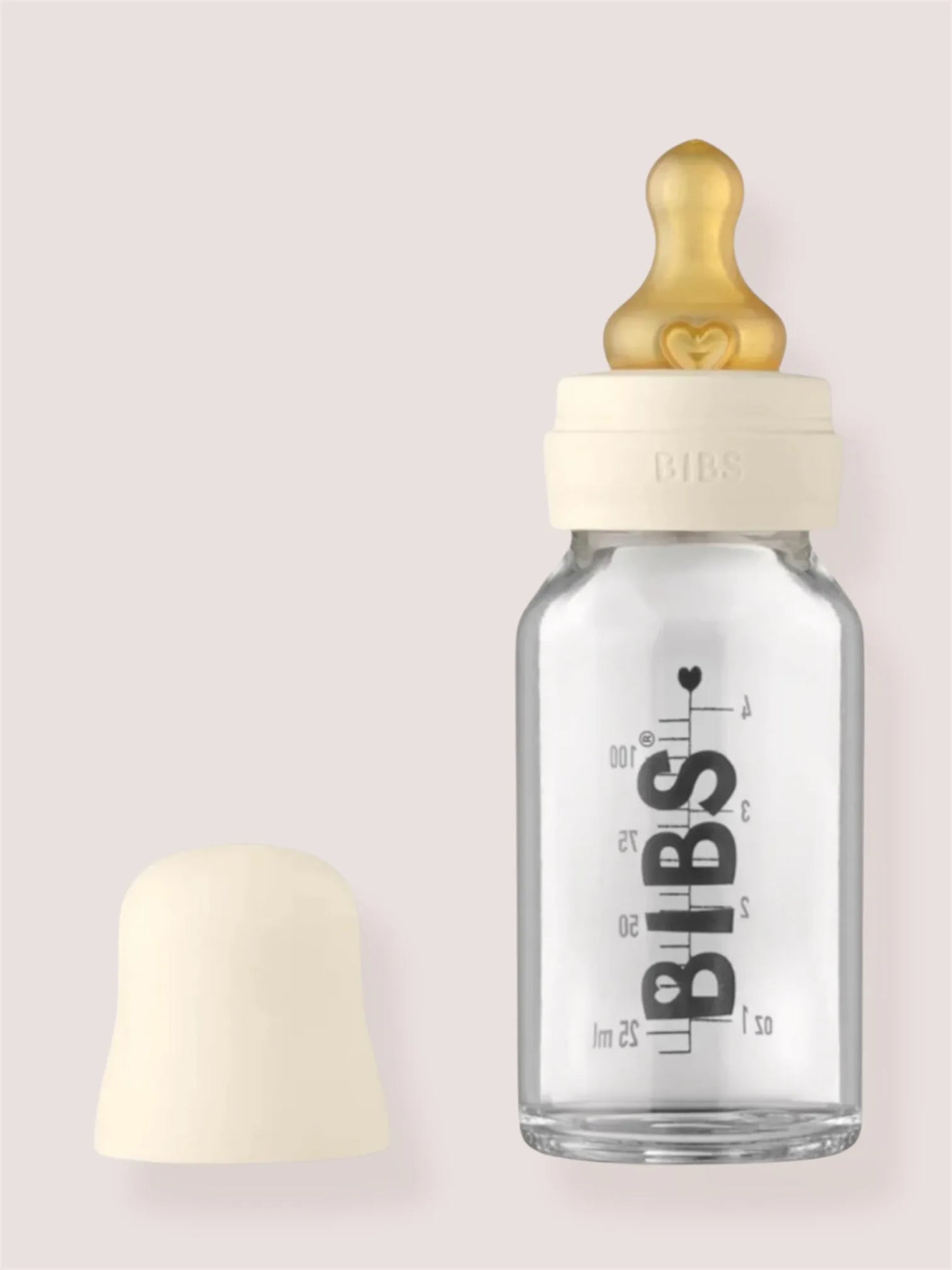BIBS Baby Glass Bottle. Anticólicos. 110 ml