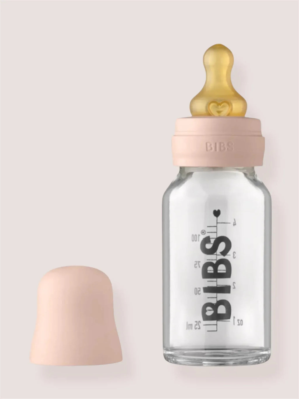 BIBS Baby Glass Bottle. Anticólicos. 110 ml