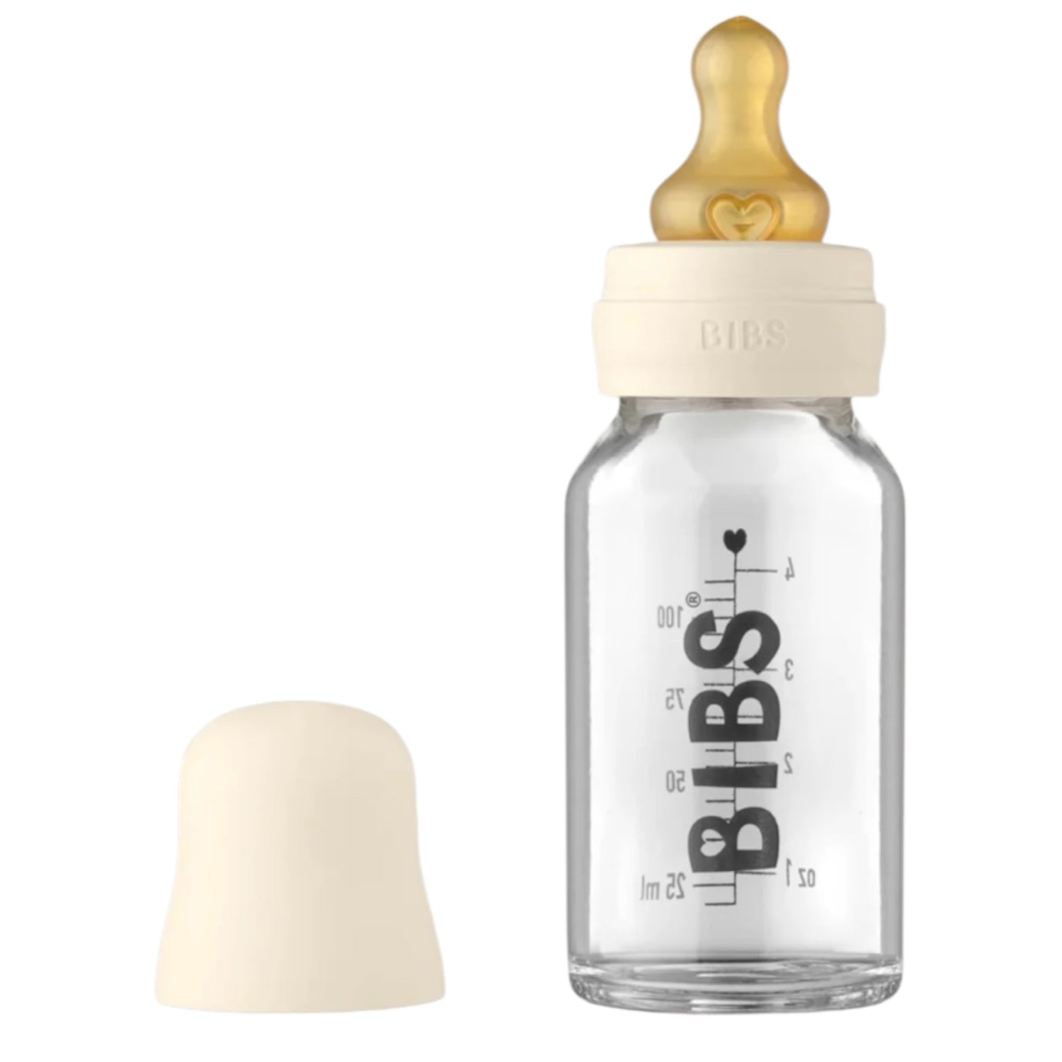 BIBS Baby Glass Bottle. Anticólicos. 110 ml