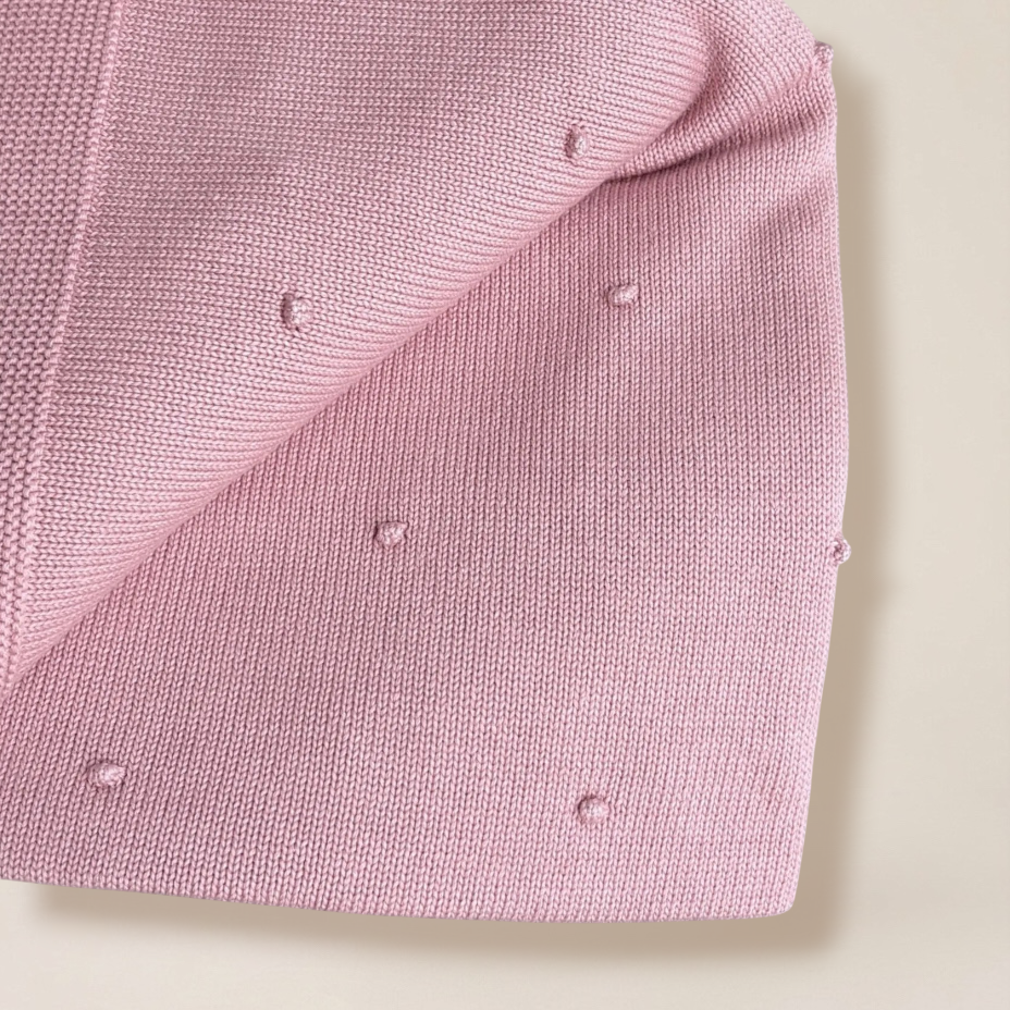 Toquilla Hilo Rosa Empolvado | Confecciones Popys