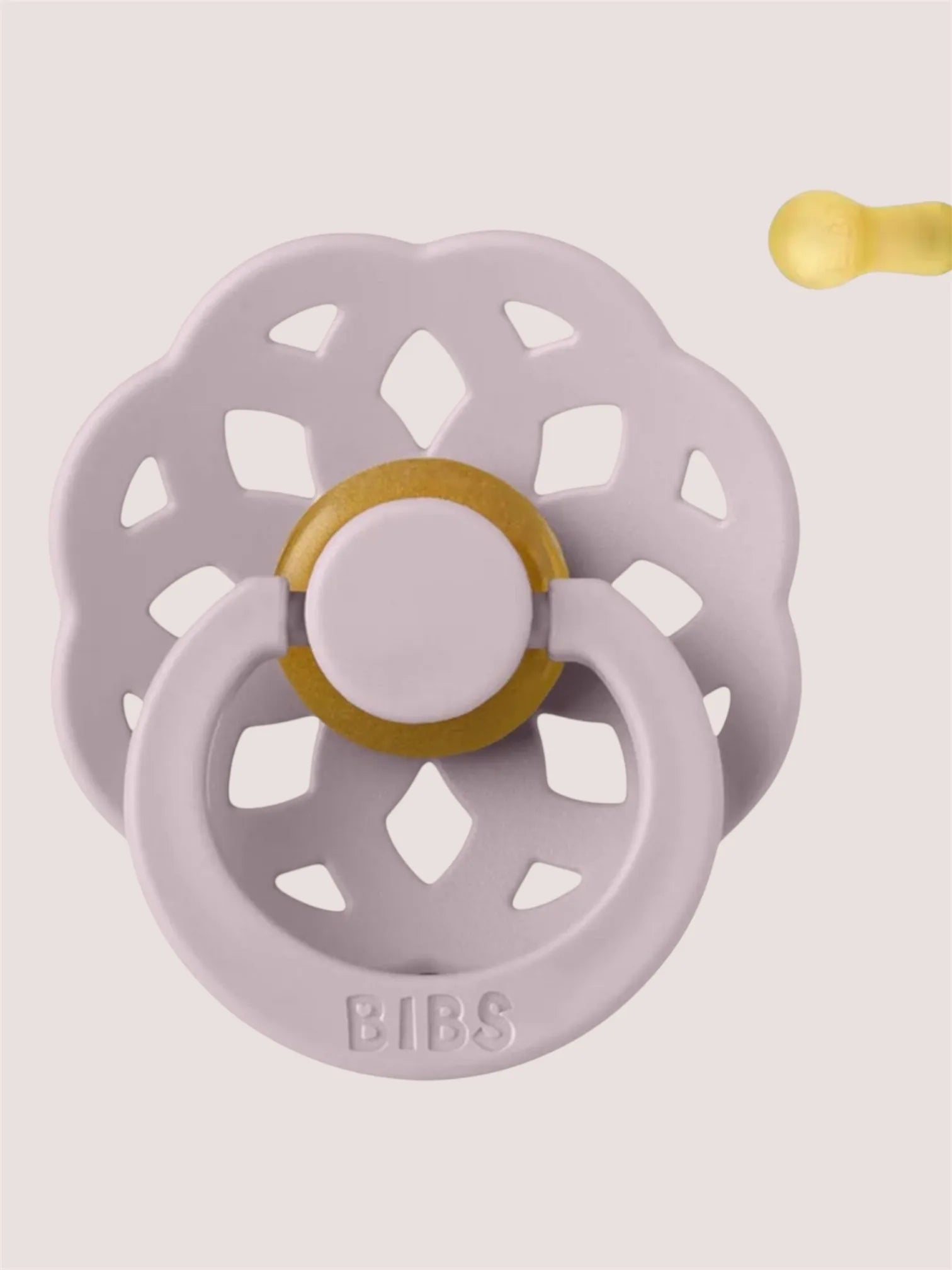 Chupete Tetina Redonda | Boheme Dusky Lilac | Bibs