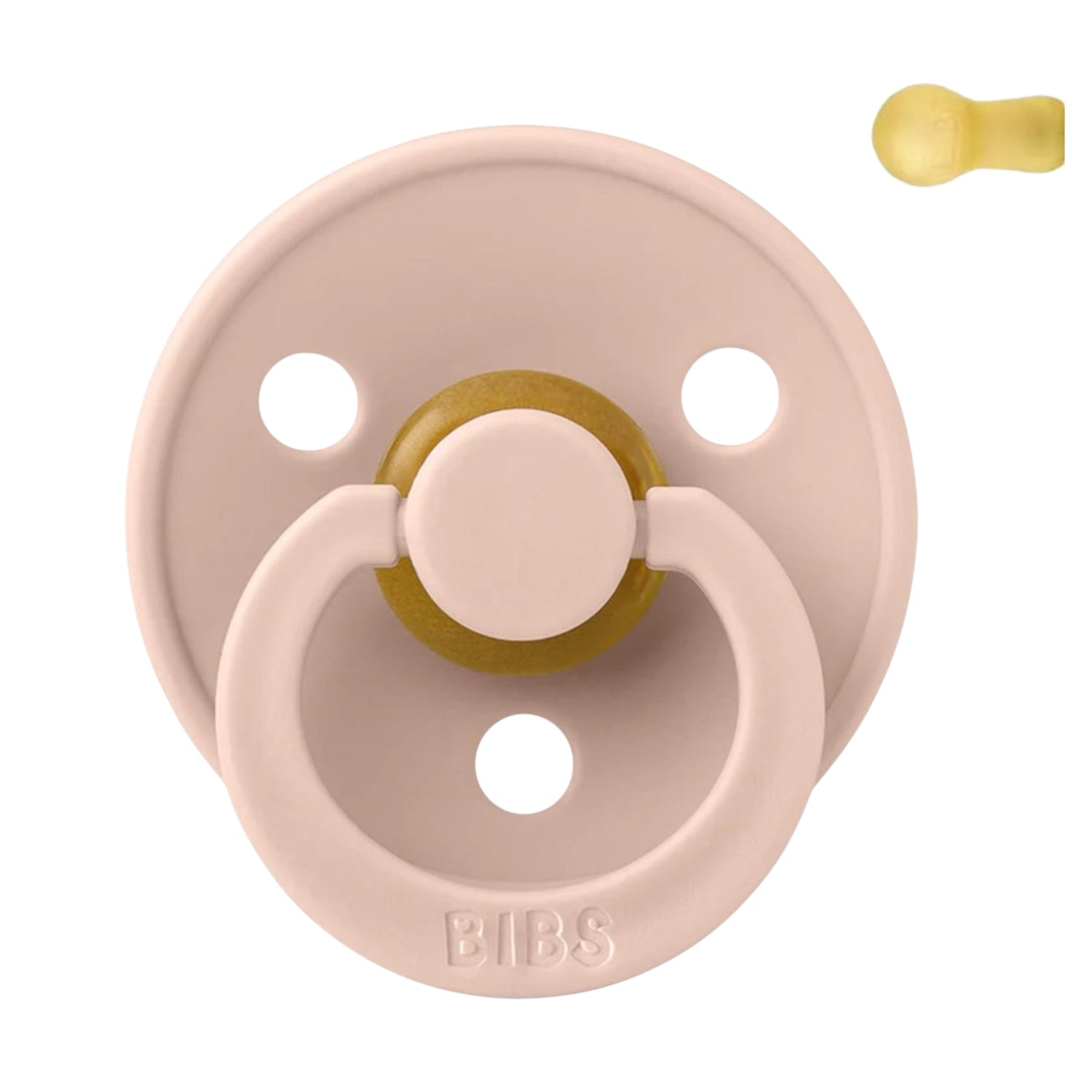 Chupete Tetina Redonda | Colour Pacifer Blush | Bibs