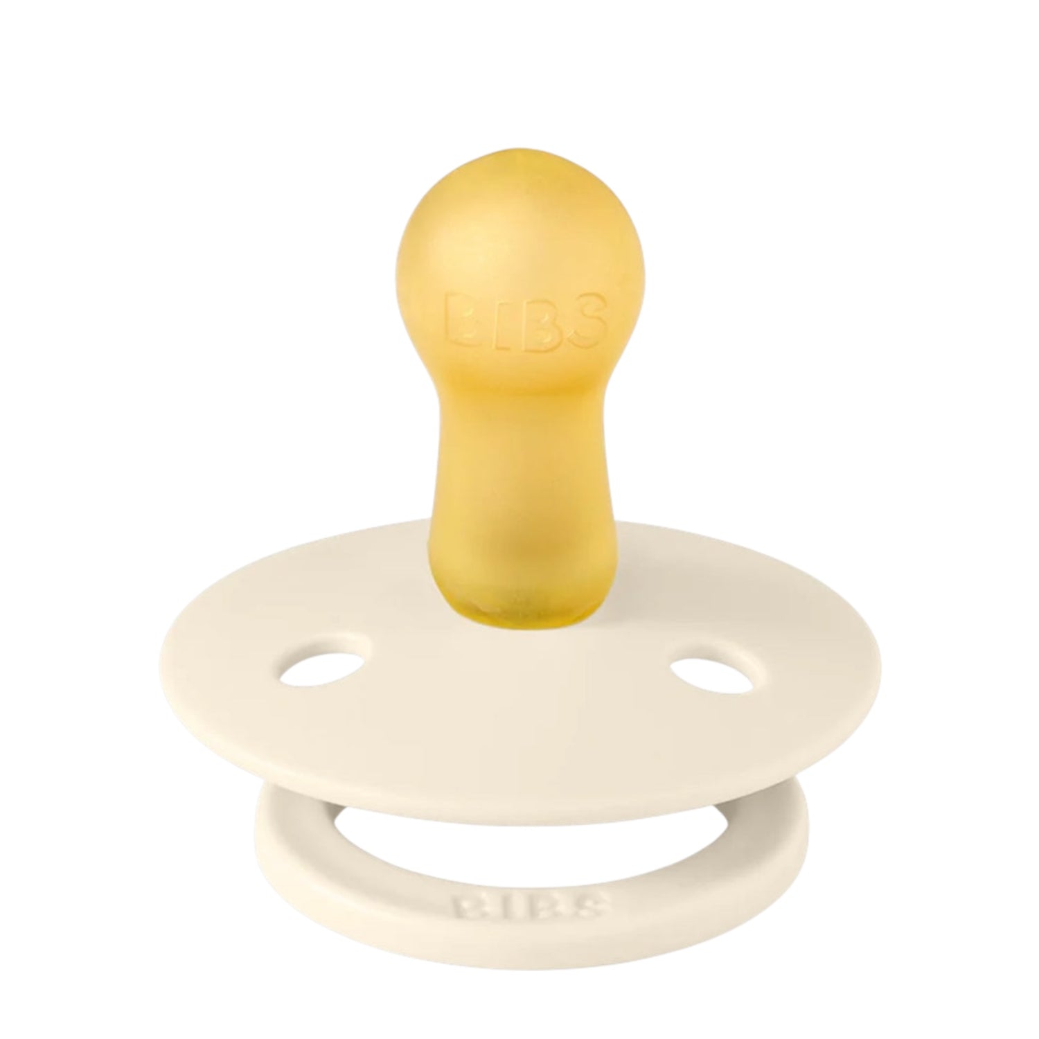 Chupete Tetina Redonda | Colour Pacifer Ivory | Bibs