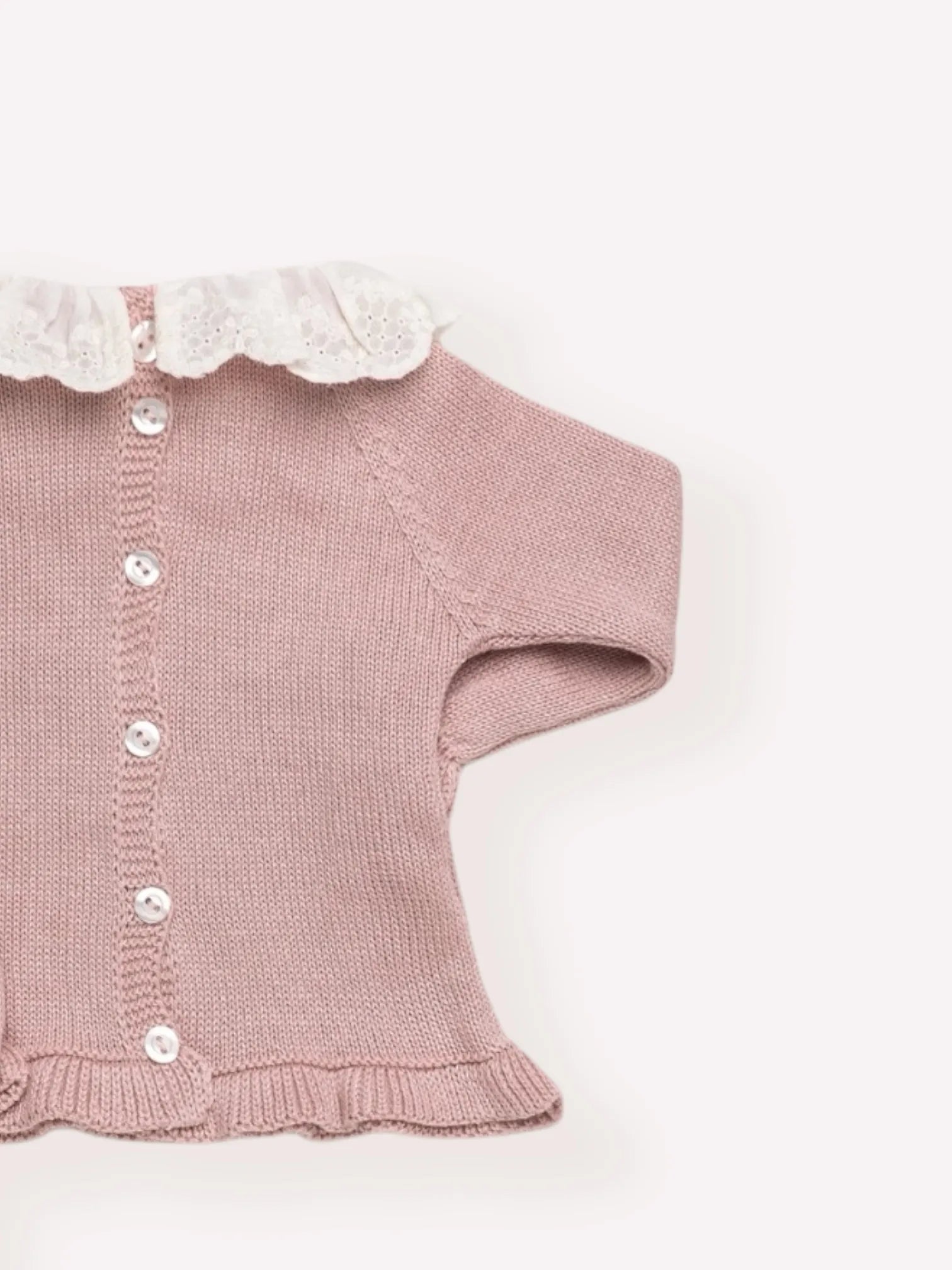 Conjunto 3 Piezas Rosa Empolvado Trenzas | Juliana