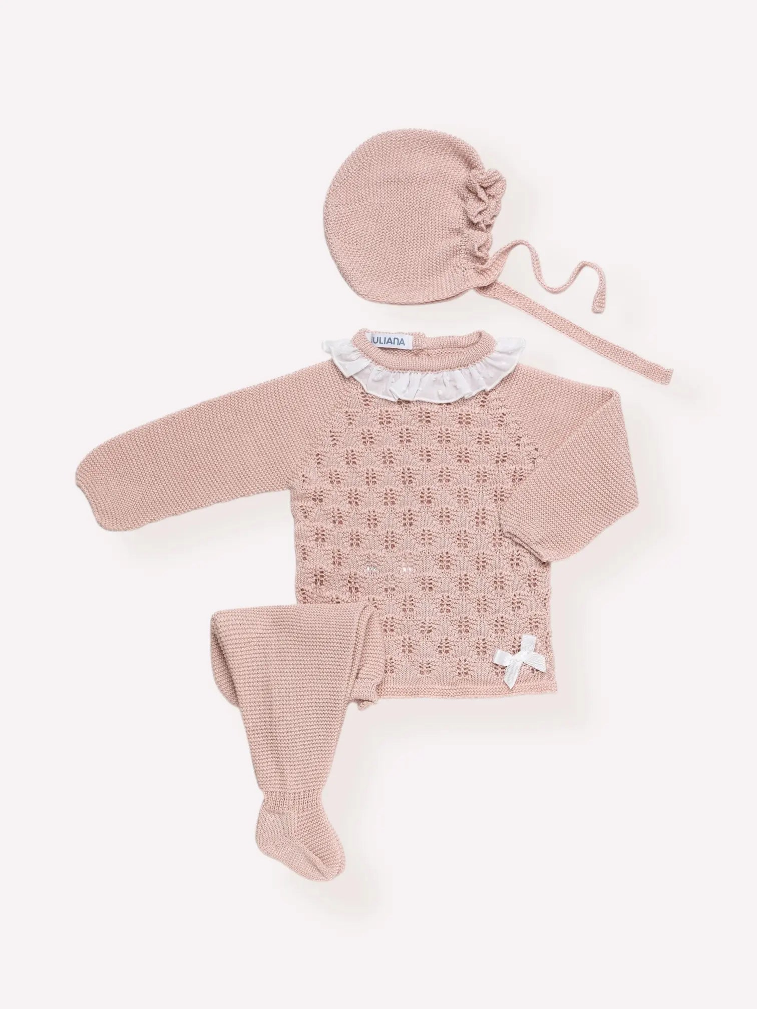 Conjunto 3 Piezas Rosa Palo | Juliana