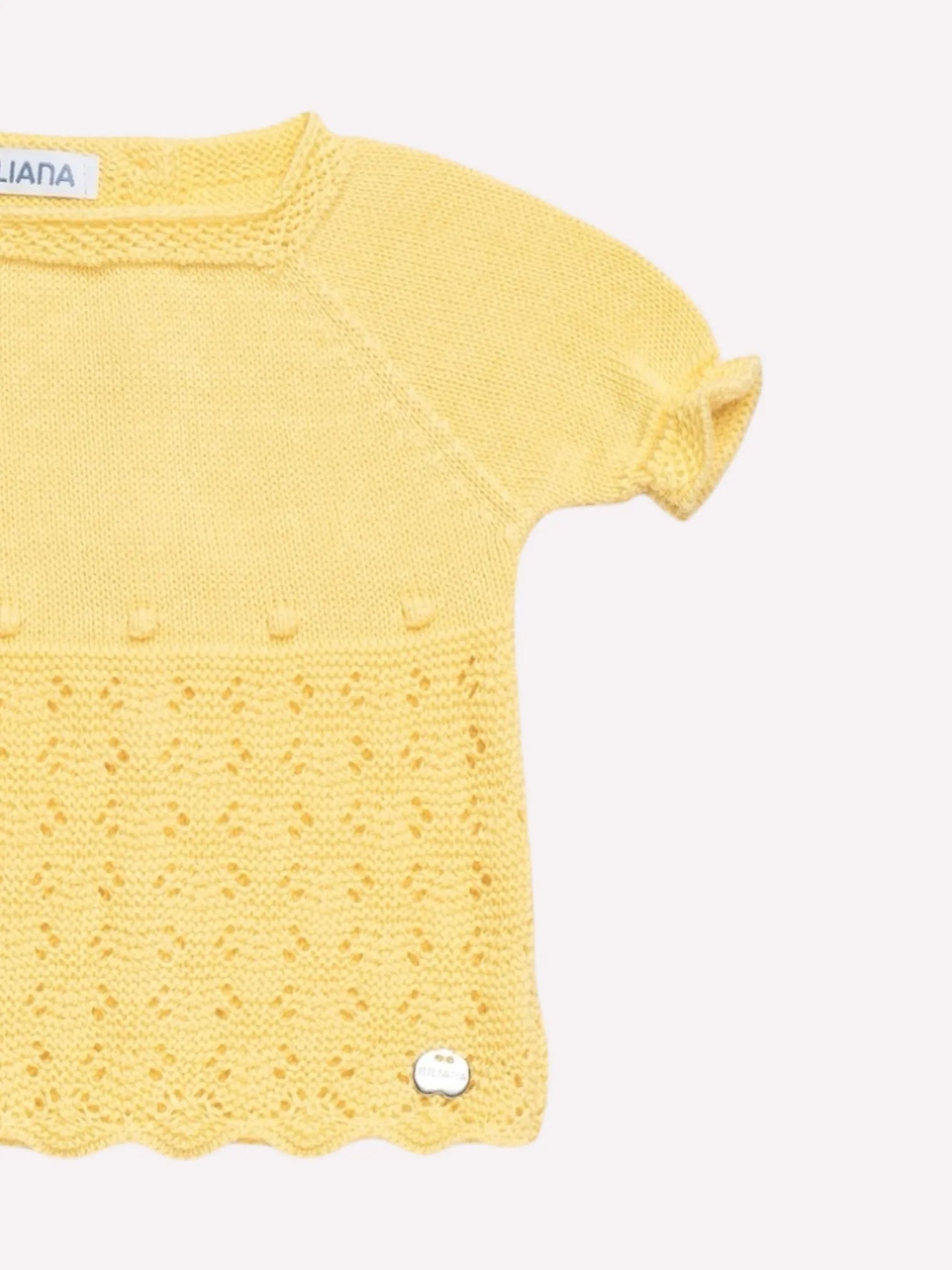 Conjunto Braguita Amarillo Calado | Juliana