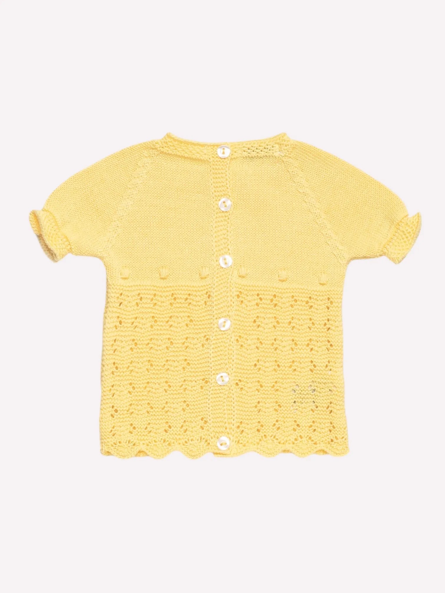 Conjunto Braguita Amarillo Calado | Juliana
