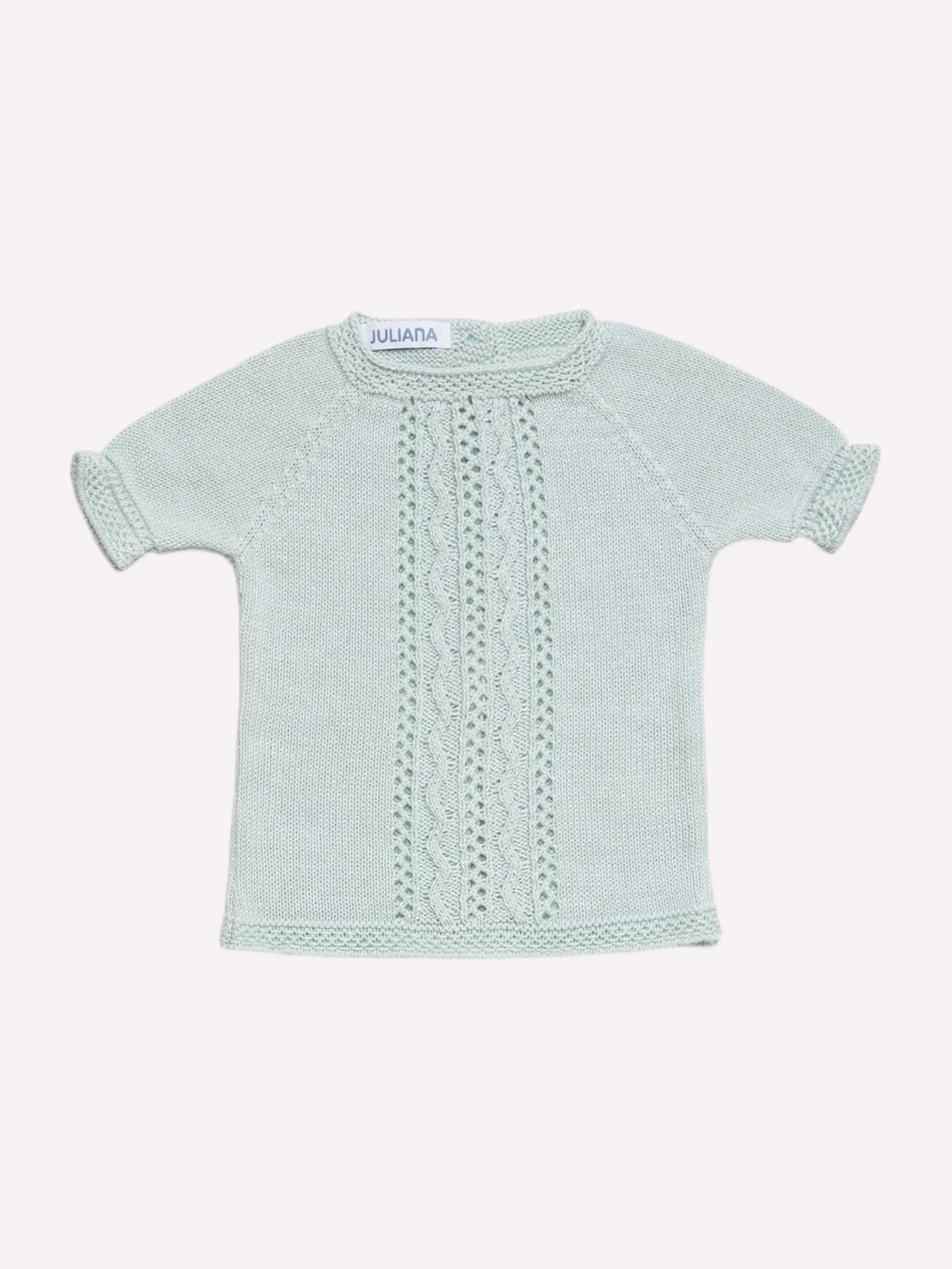 Conjunto Braguita Calado Verde Mar | Juliana