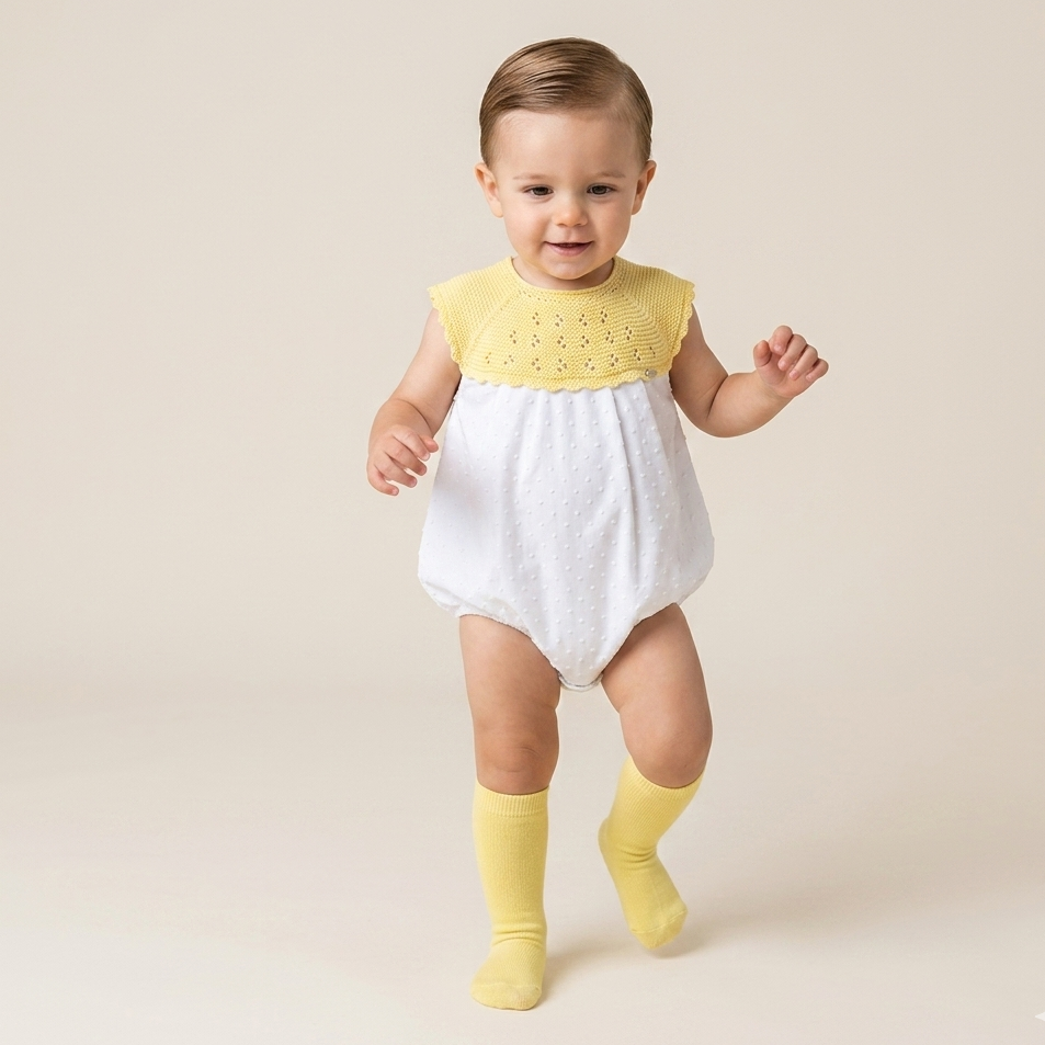 Pelele Plumeti Amarillo| Juliana