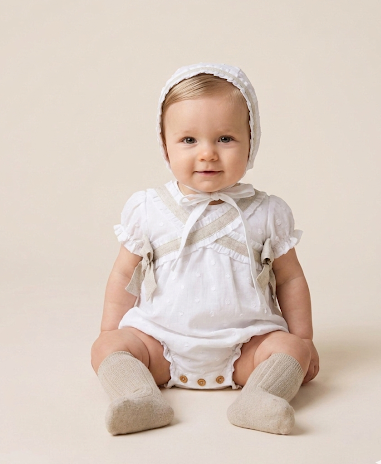 Pelele Alma Blanca | Confecciones Popys