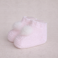 Patuco Pompón Rosa | Juliana