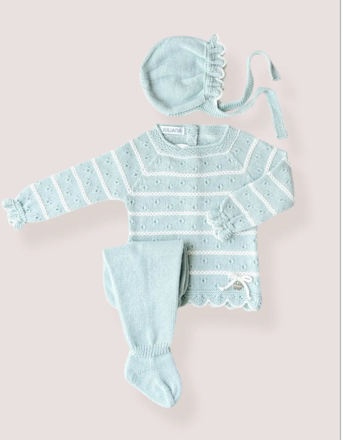 Conjunto tres piezas Leyenda Verde Agua | Juliana