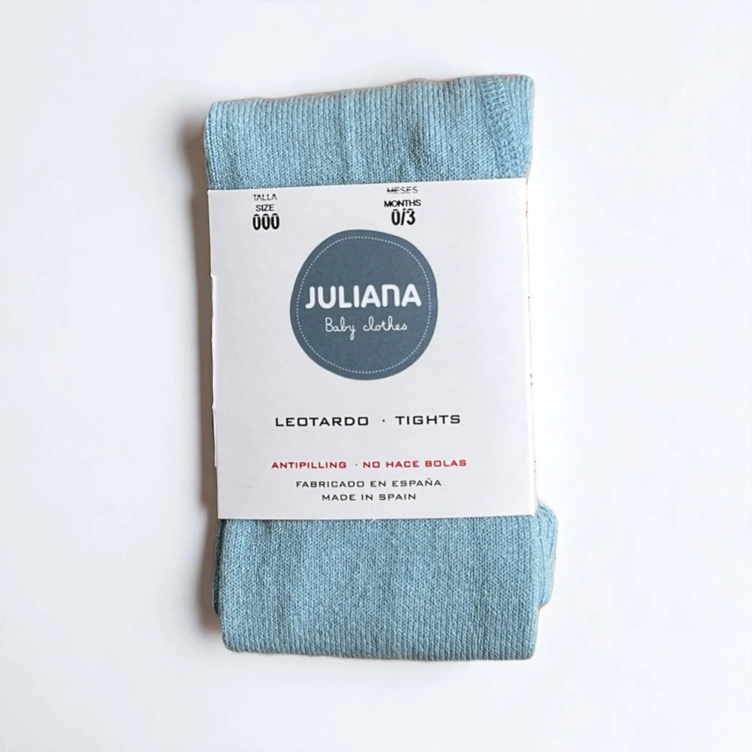 Leotardo azul nube juliana cerrado