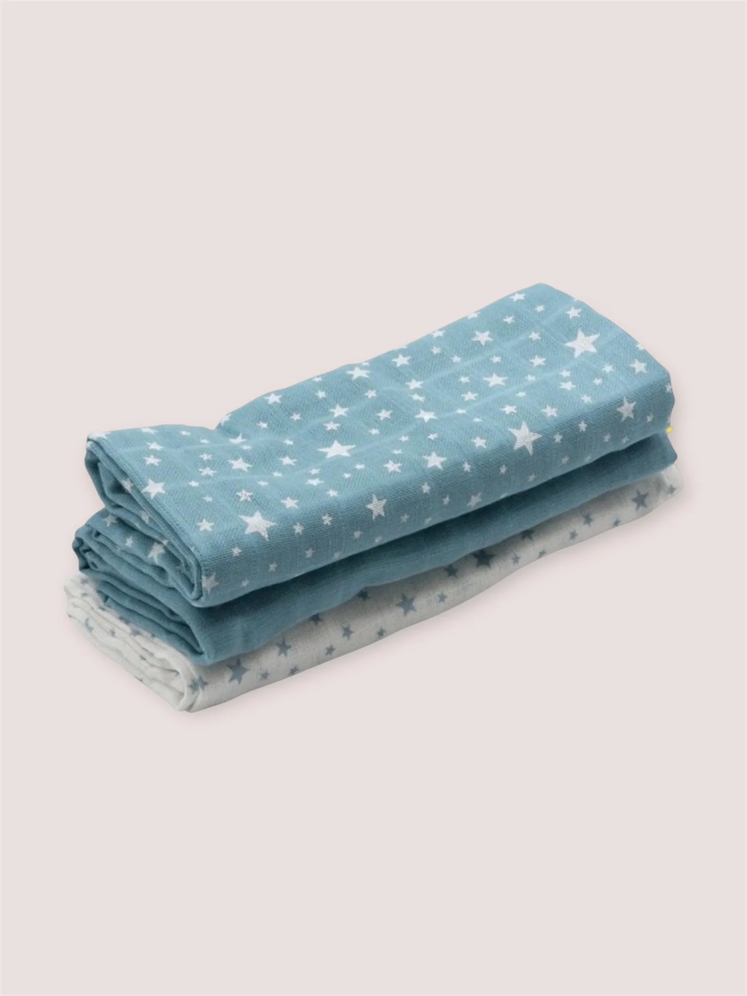 Muselinas Estampadas Verde agua | Cotton Baby | Pack 3