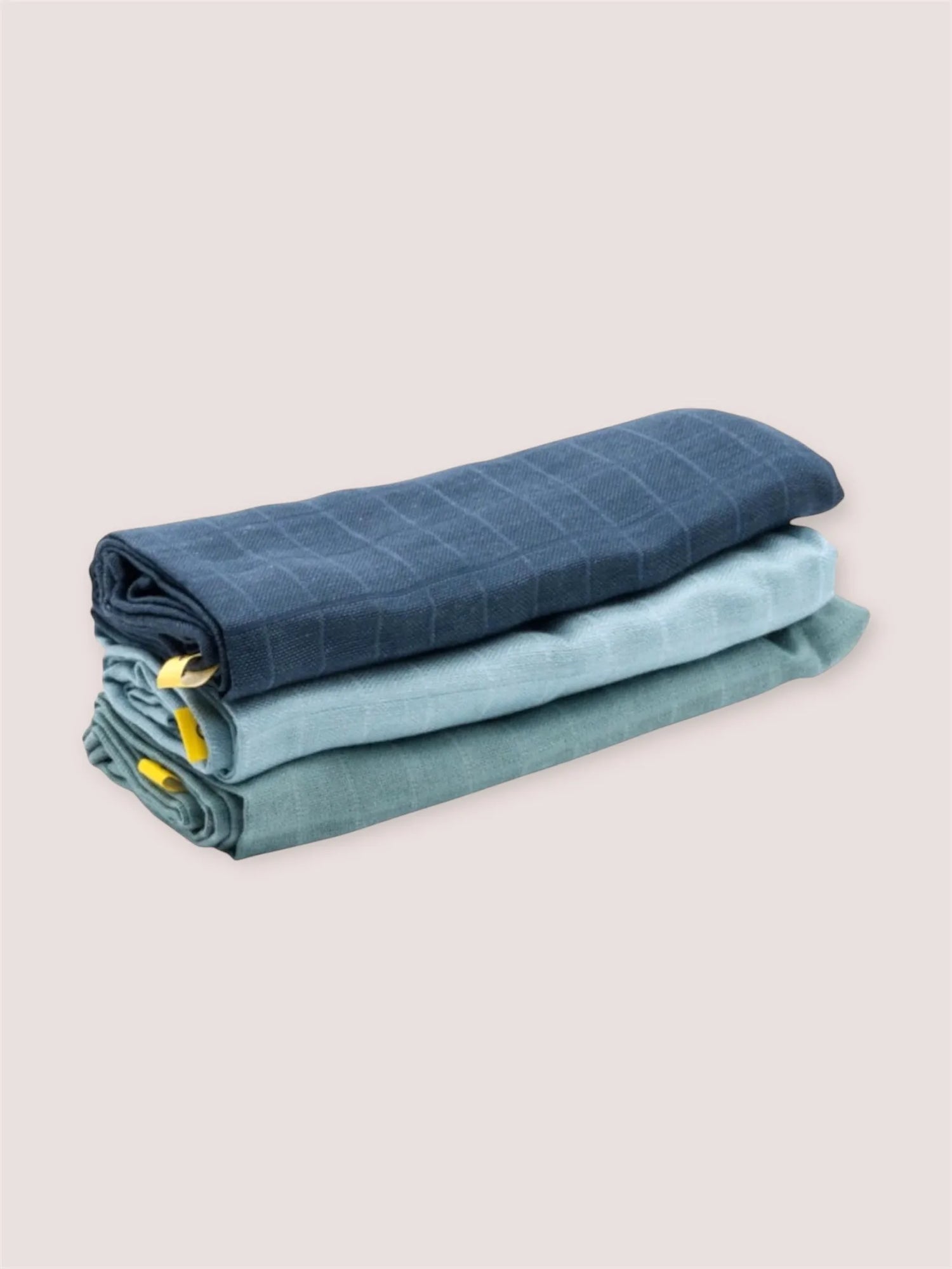 Muselina Lisa Azul | Cotton Baby | Pack 3