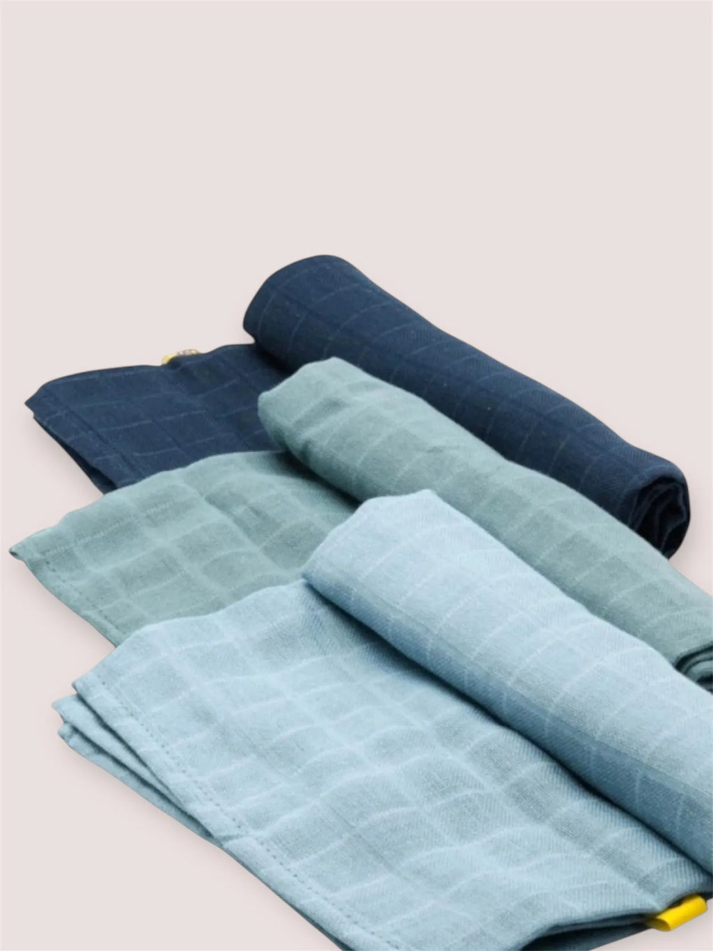 Muselina Lisa Azul | Cotton Baby | Pack 3