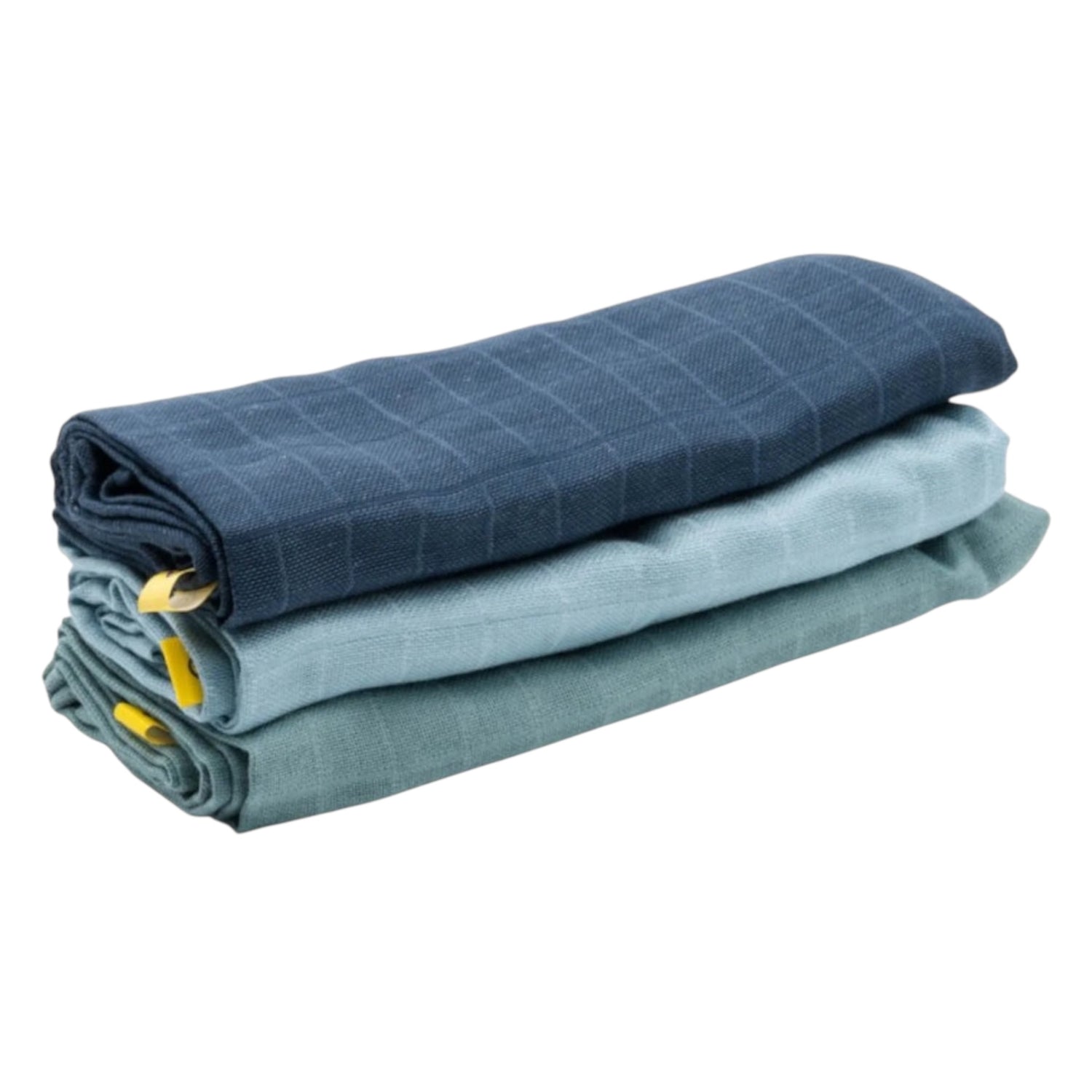Muselina Lisa Azul | Cotton Baby | Pack 3
