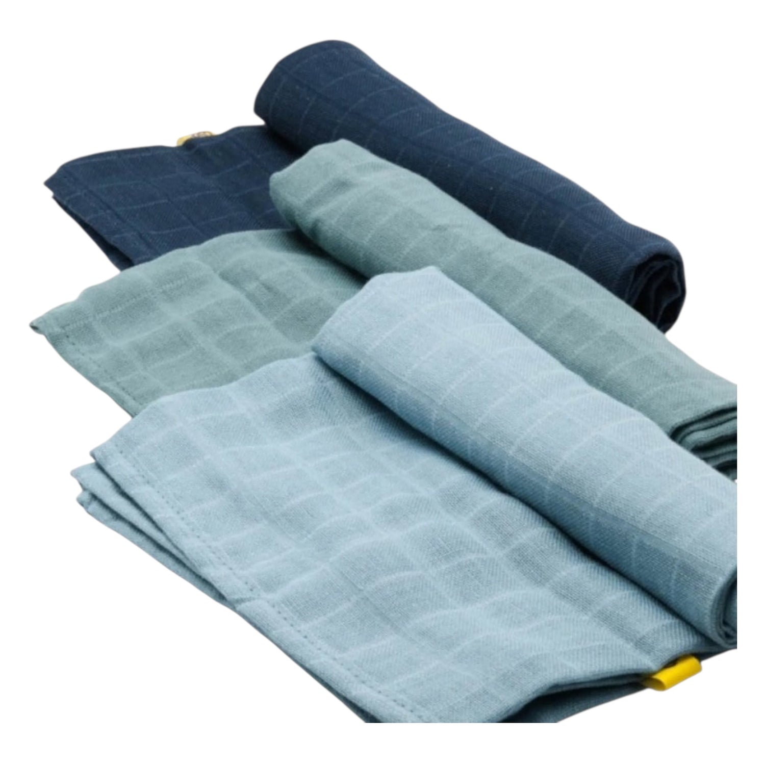Muselina Lisa Azul | Cotton Baby | Pack 3