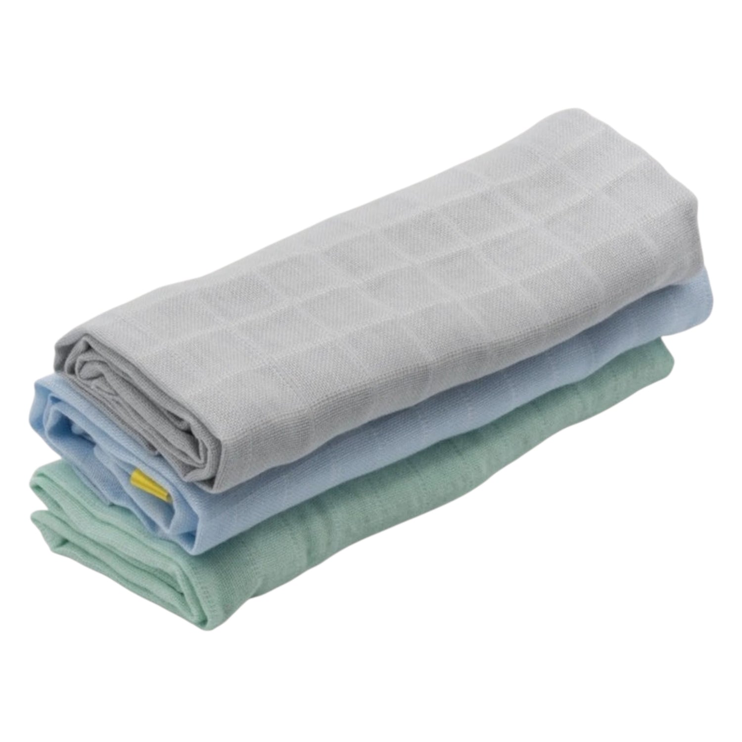 Muselina Lisa Verde | Cotton Baby | Pack 3