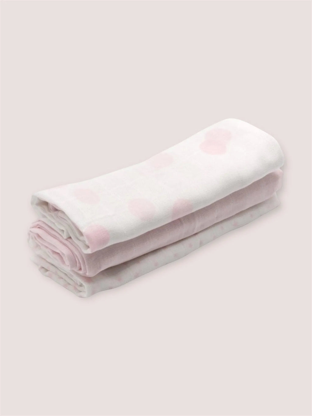 Muselinas Estampadas Rosa claro | Cotton Baby | Pack 3