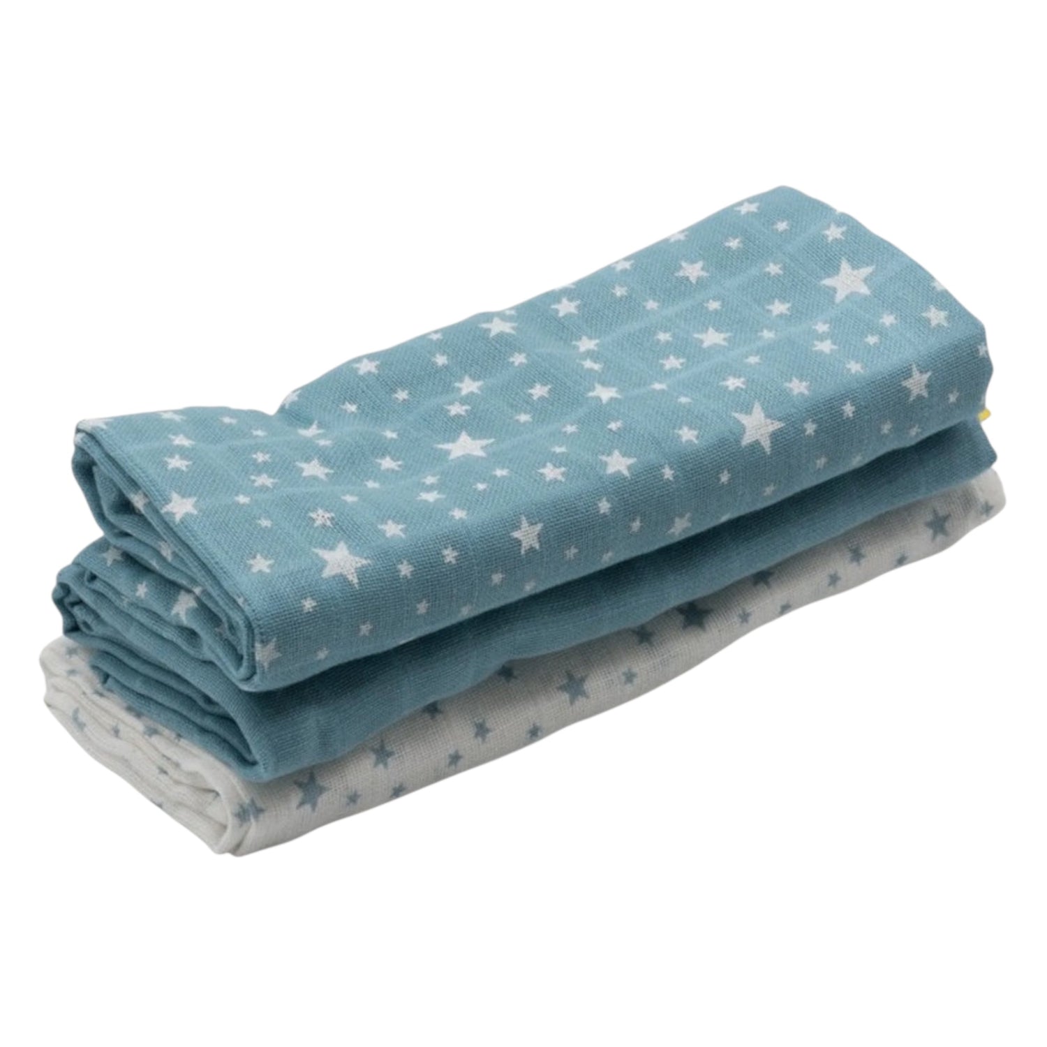 Muselinas Estampadas Verde agua | Cotton Baby | Pack 3
