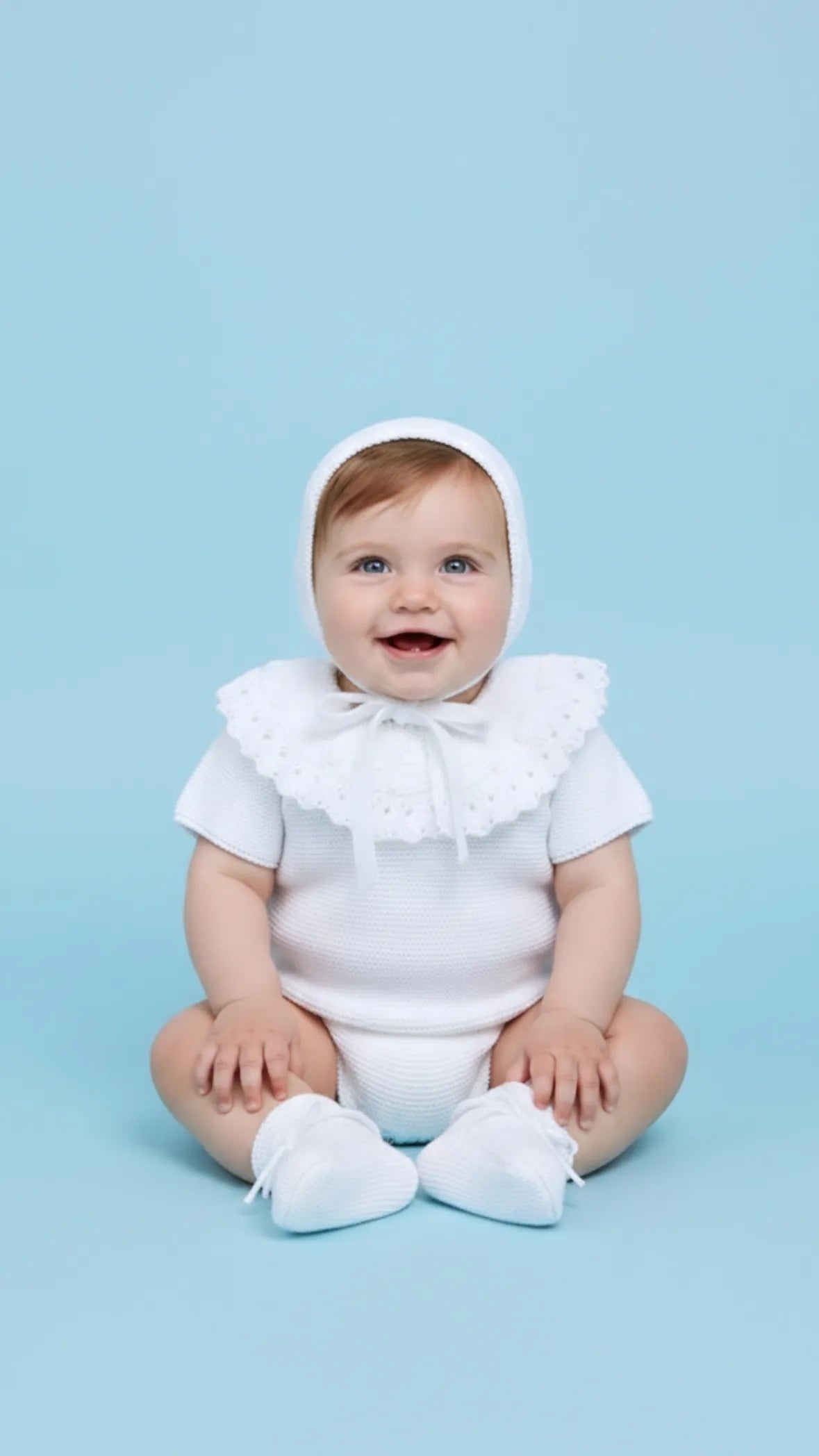 Pelele Mini Chic Blanco | SIGAR