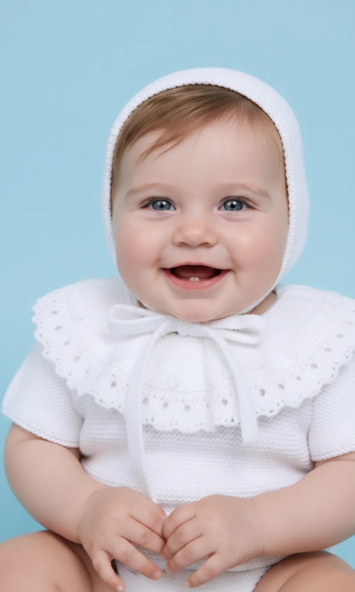 Pelele Mini Chic Blanco | SIGAR