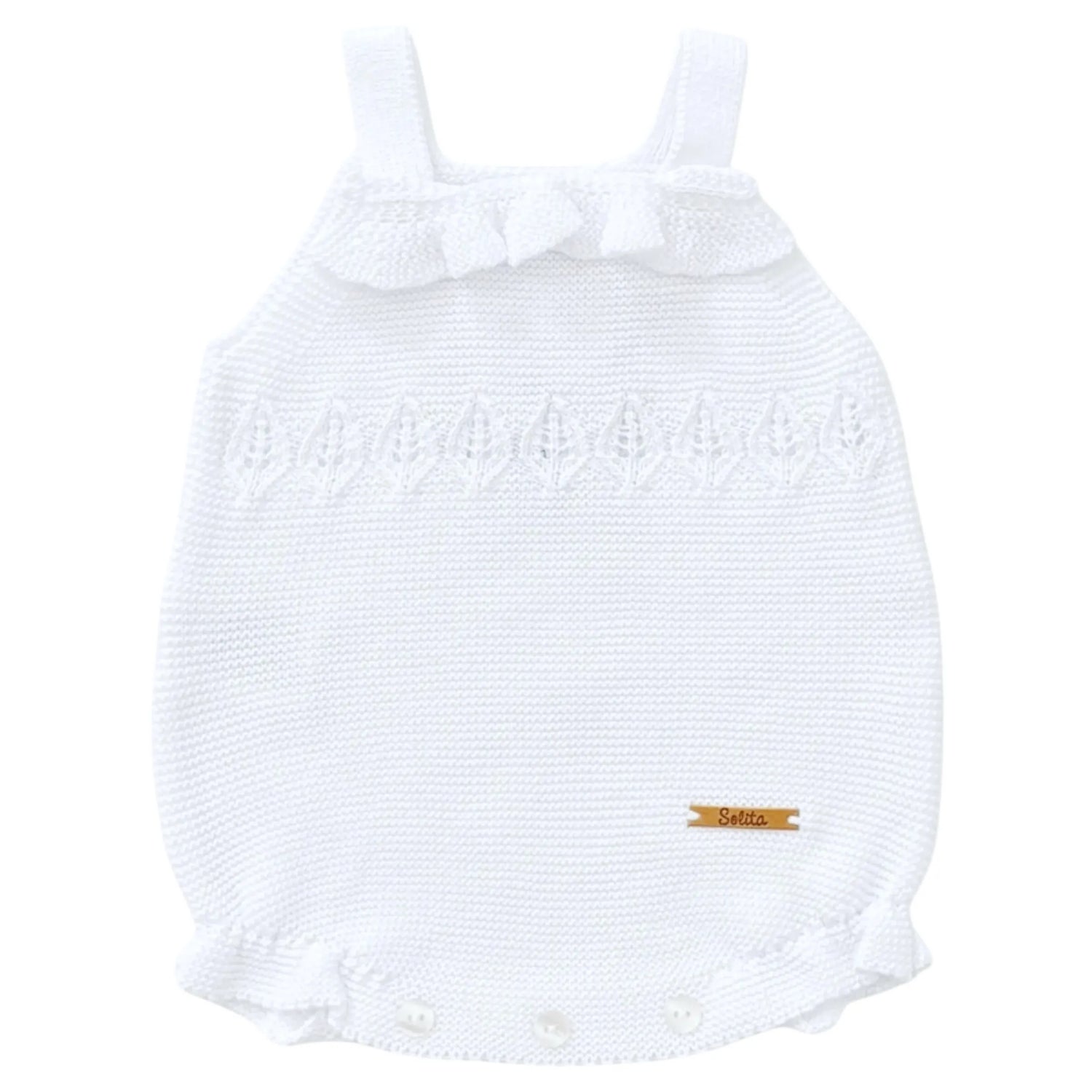 Pelele Hilo leaf Blanco