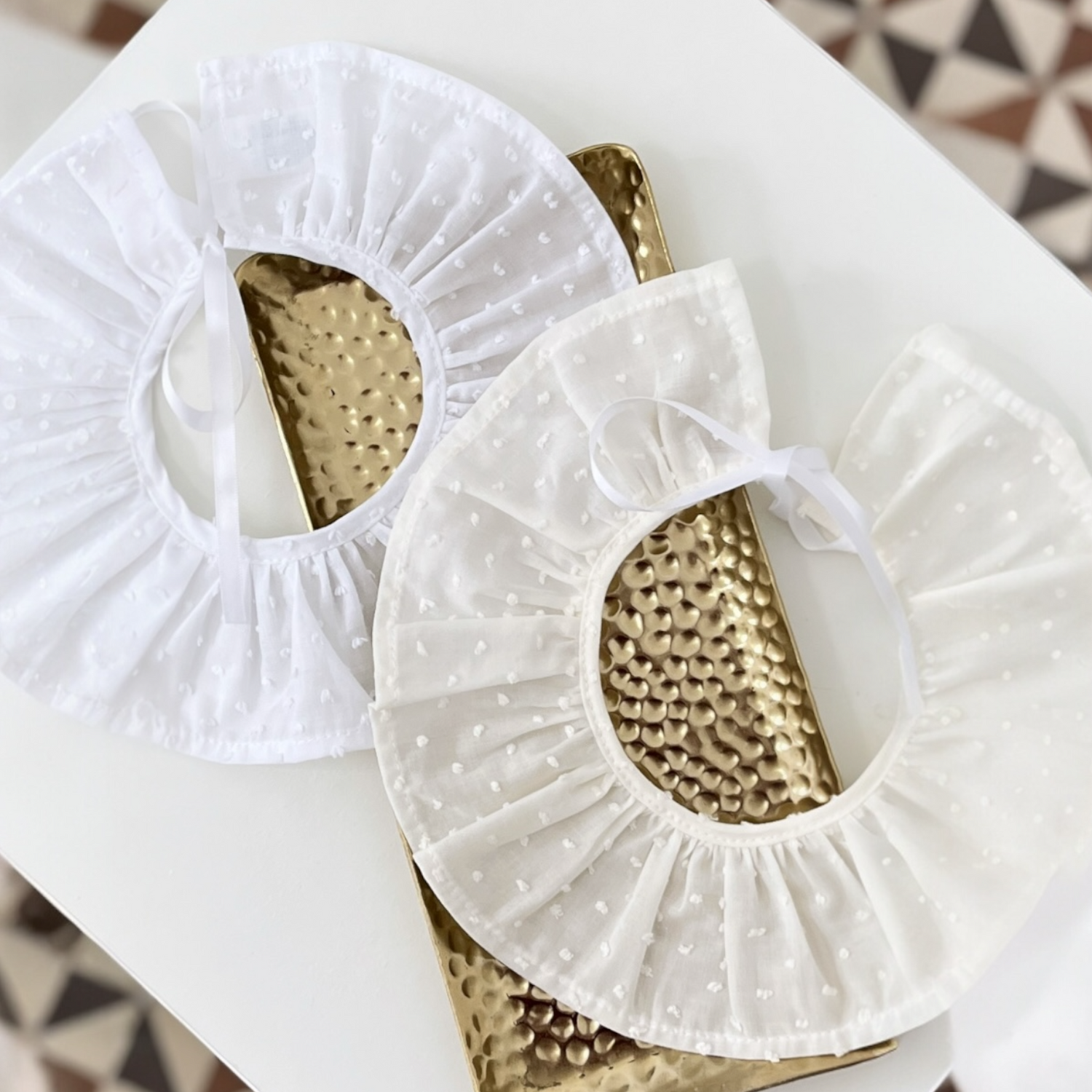 Cuello decorativo Beige | Jirantex