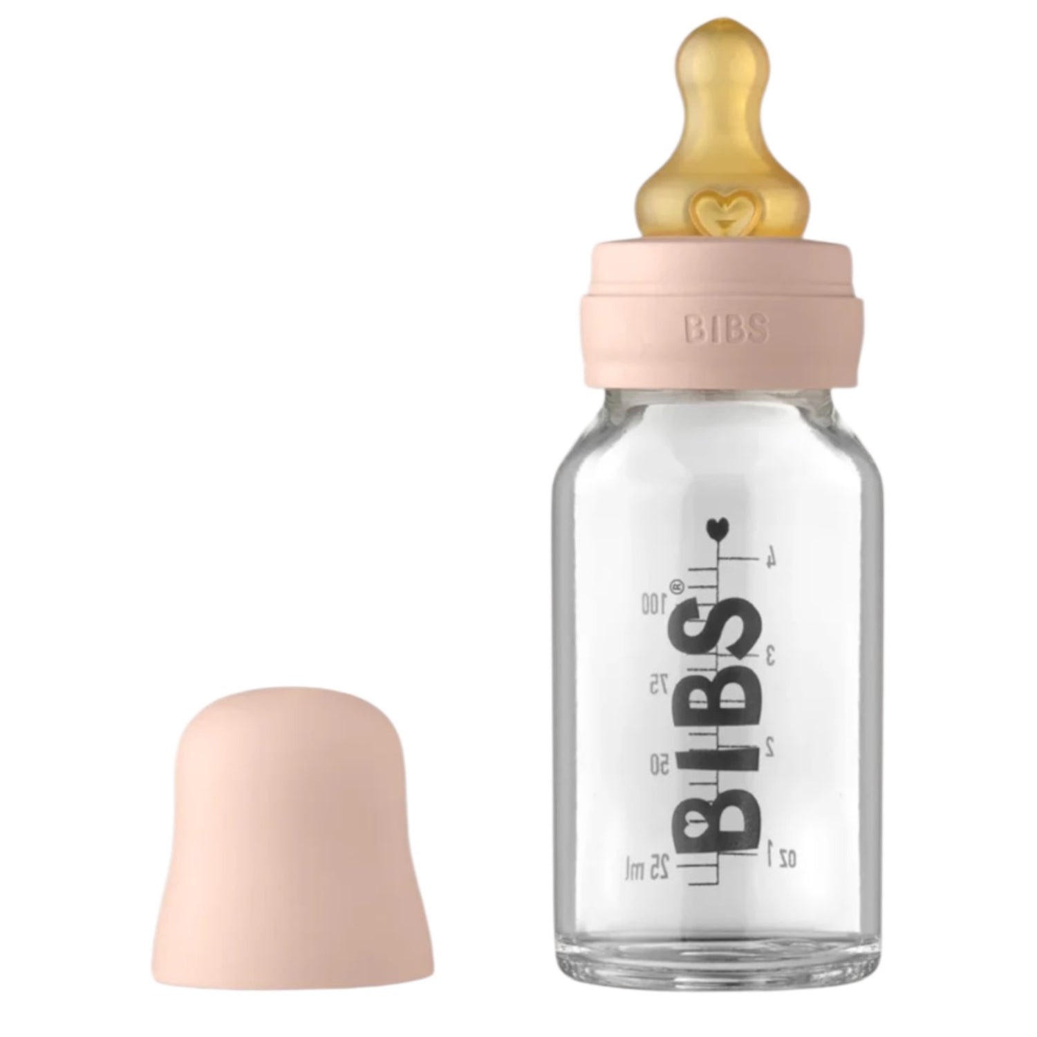 BIBS Baby Glass Bottle. Anticólicos. 110 ml
